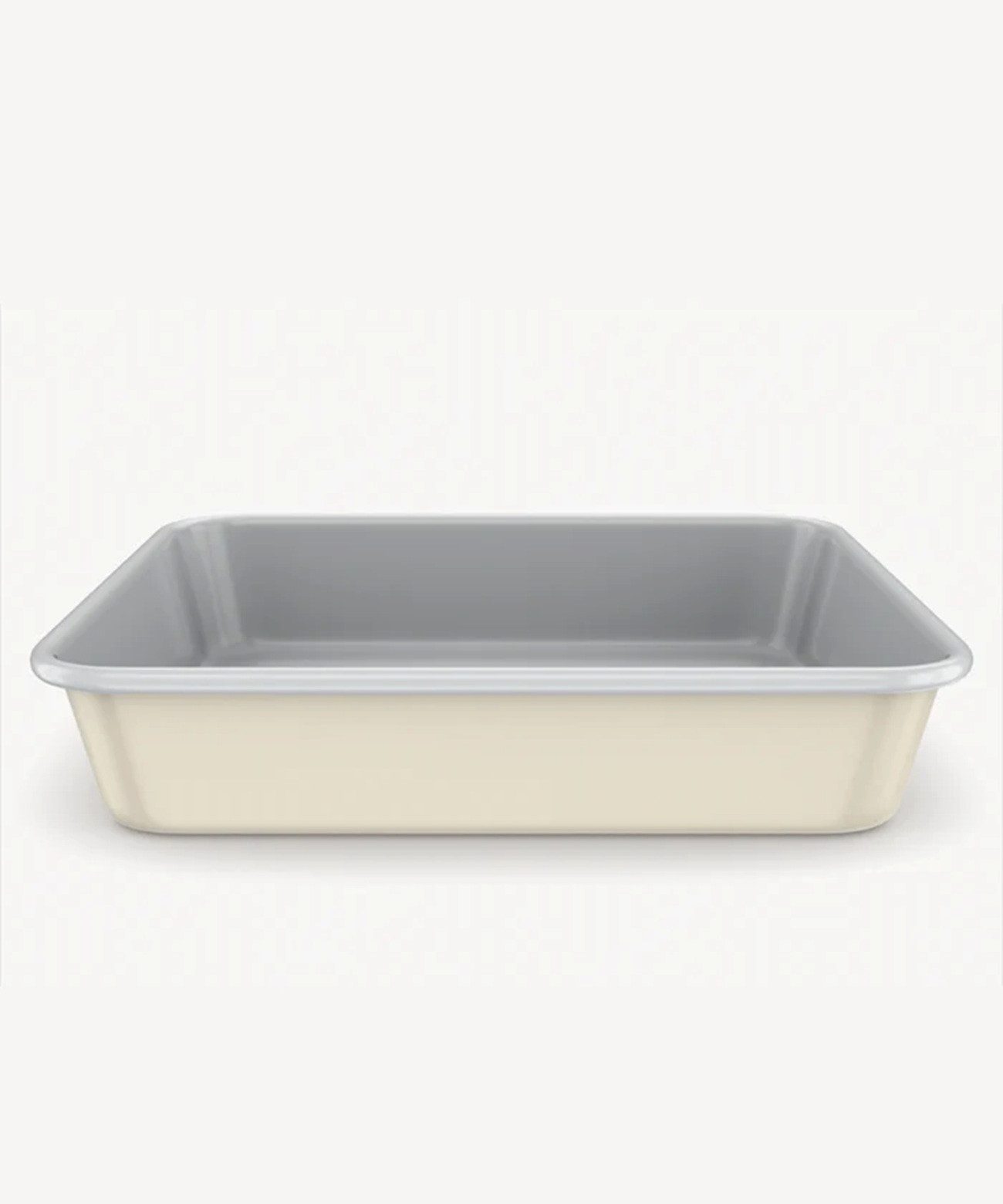 COFI 1453 Backform in Beige mit Keramik-Antihaftbeschichtung - 24 x 24 x 5 cm, (Packung 1-tlg), quadratisch, 24 x 24 x 5 cm, Ofenfest bis 290°C