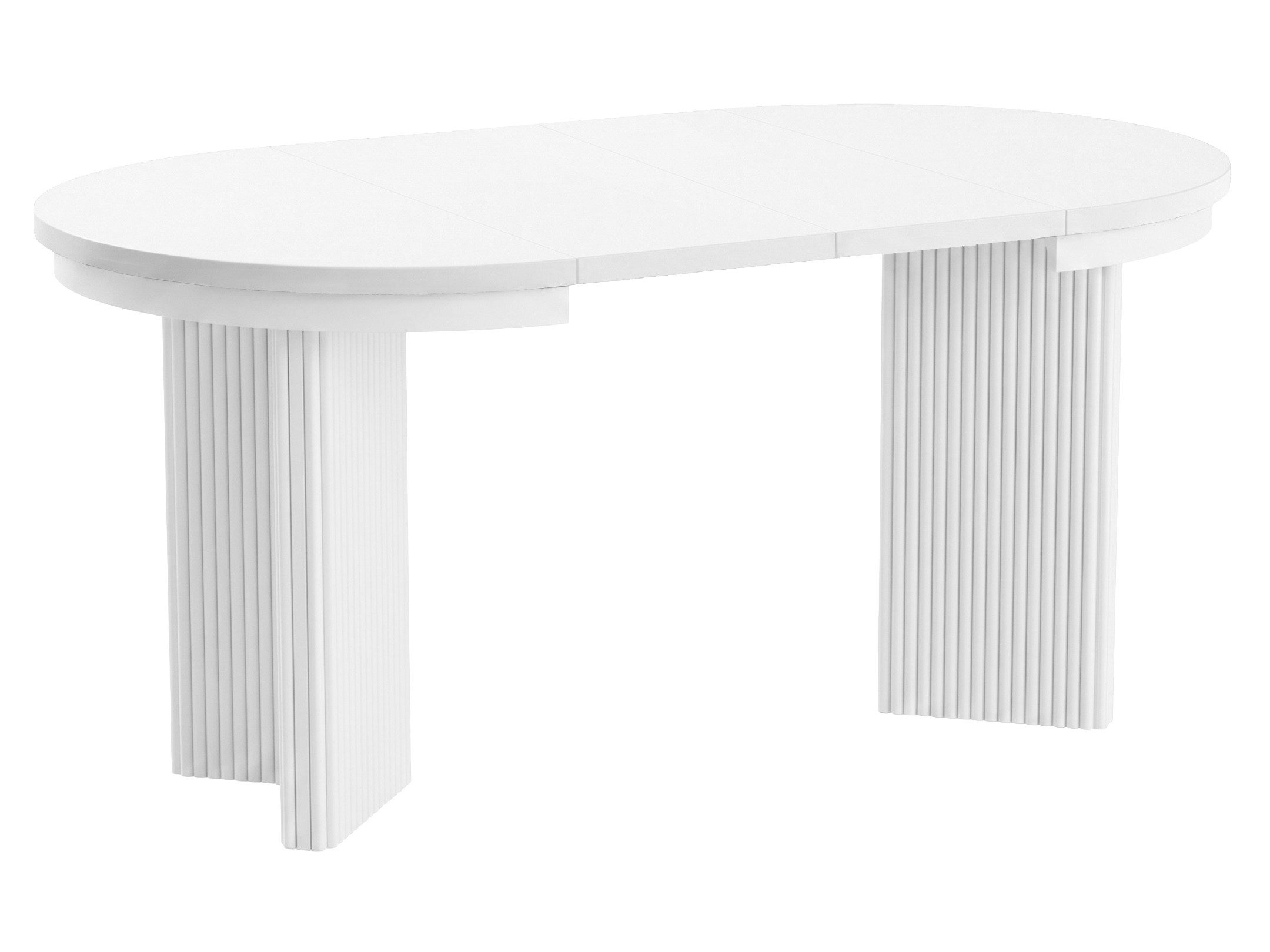 Beautysofa Esstisch PRESTIGE runder Design-Tisch ausziehbar Ø 100–180 cm oder Ø 120–200 cm (Metallbeinen, hitze- und verfärbung beständig), verschiedene Farben – Bild 5 von 5