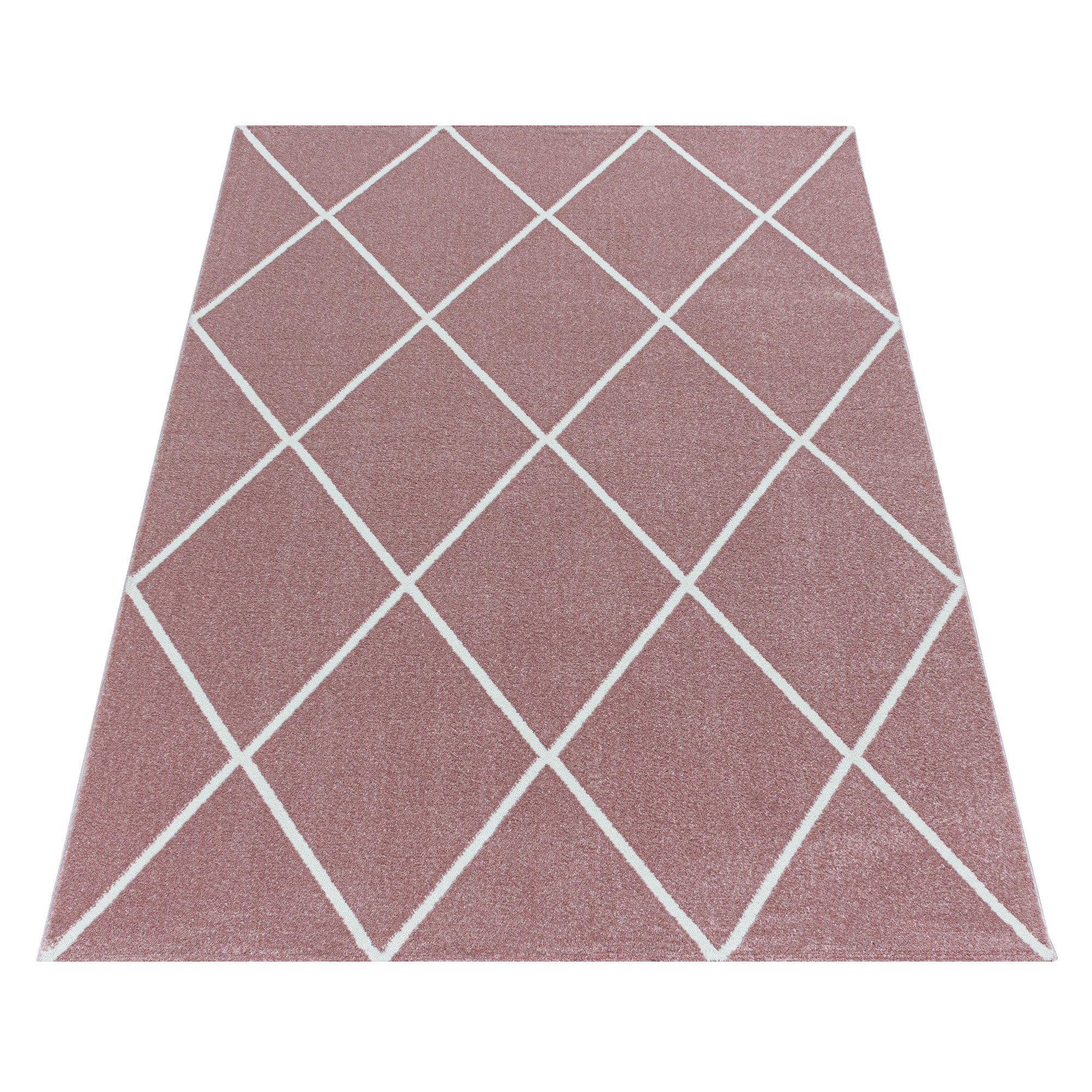 SIMPEX24 Teppich Geometrisch Design, Läufer, Höhe: günstig online kaufen
