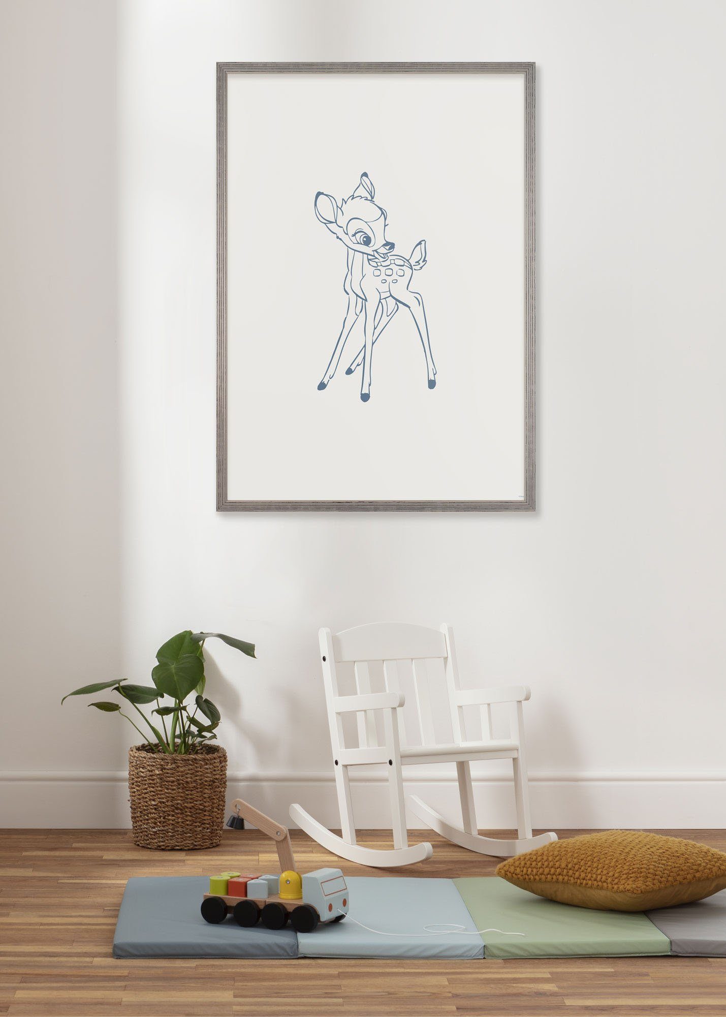 Komar Bild Little Bambini, Natur (1 St), Wandbild zur Dekoration im Kinderzimmer - ohne Rahmen