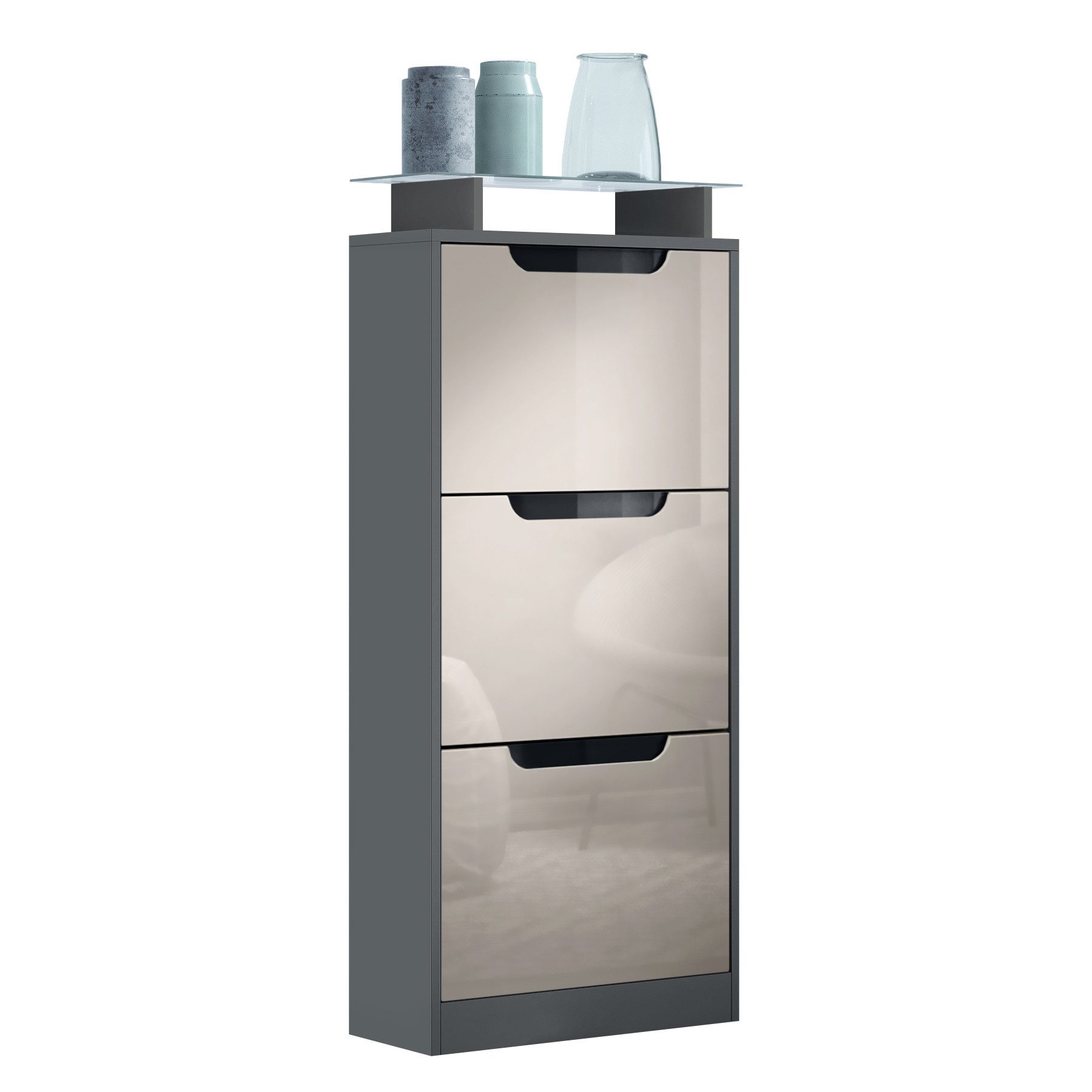 Vladon Schuhschrank Space V2 (Schuhkipper, für günstig online kaufen