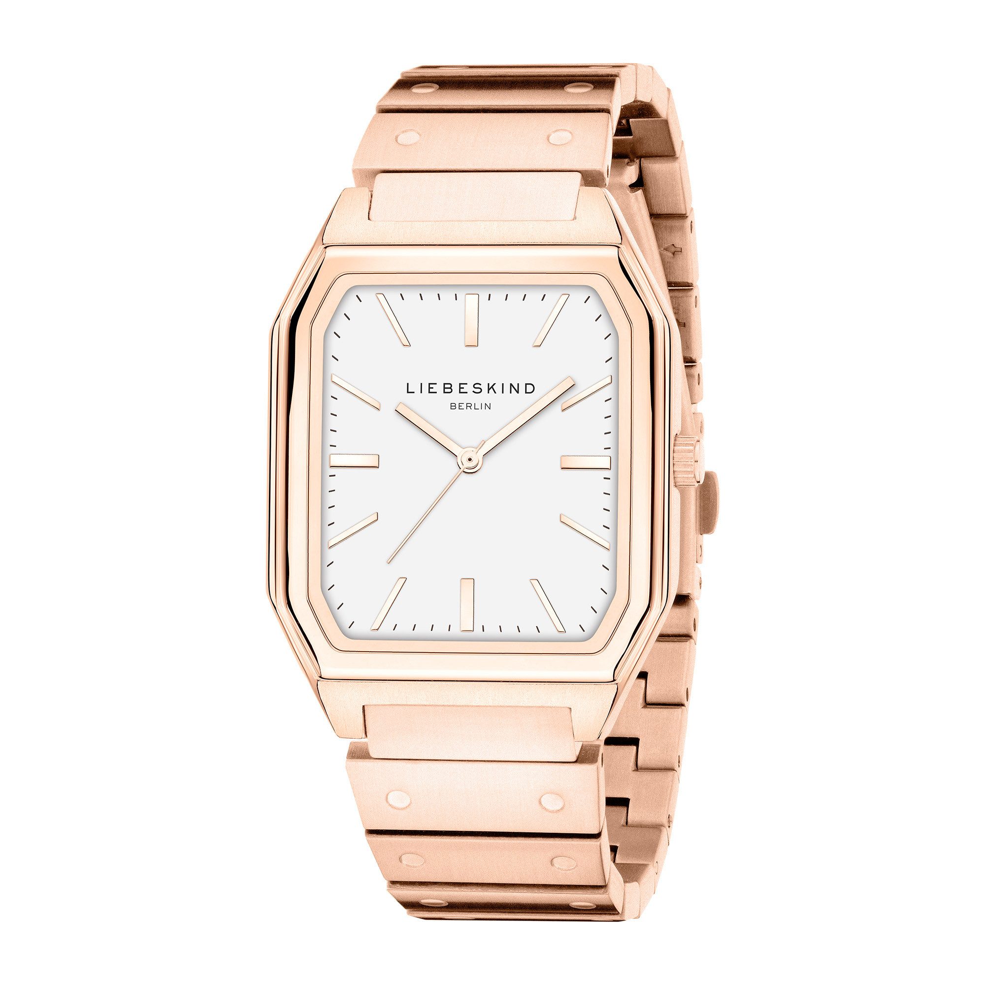 Liebeskind Berlin Quarzuhr The Modern Staple LT-0455-MQ, Armbanduhr, Damenuhr, Edelstahlarmband, analog