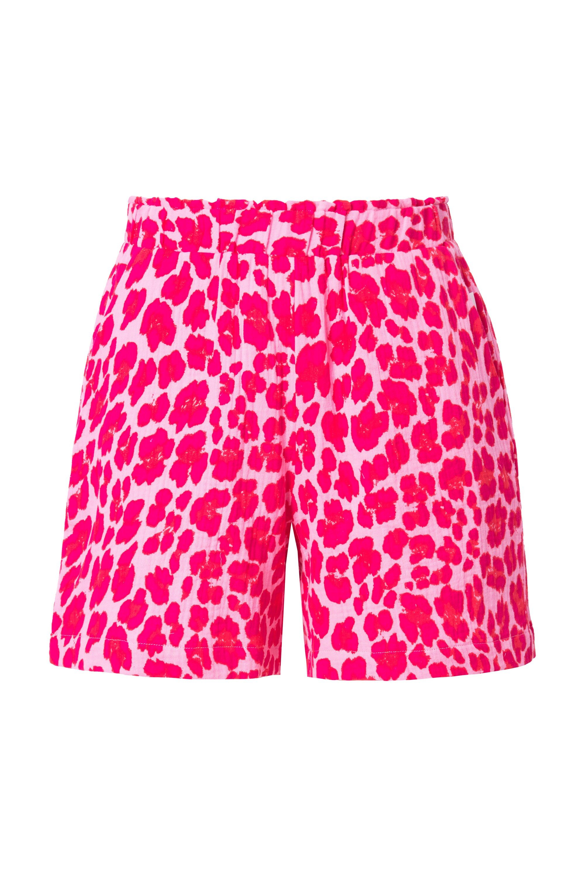 Studio Untold Shorts Shorts Wide Legs Musselin Elastikbund günstig online kaufen