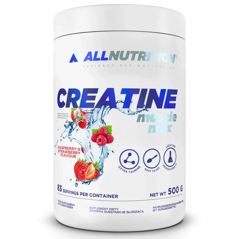 ALL NUTRITION Allnutrition Creatine Monohydrat Muscle Max 500g Pulver Pulver, Mikronisiertes Kreatin-Monohydrat