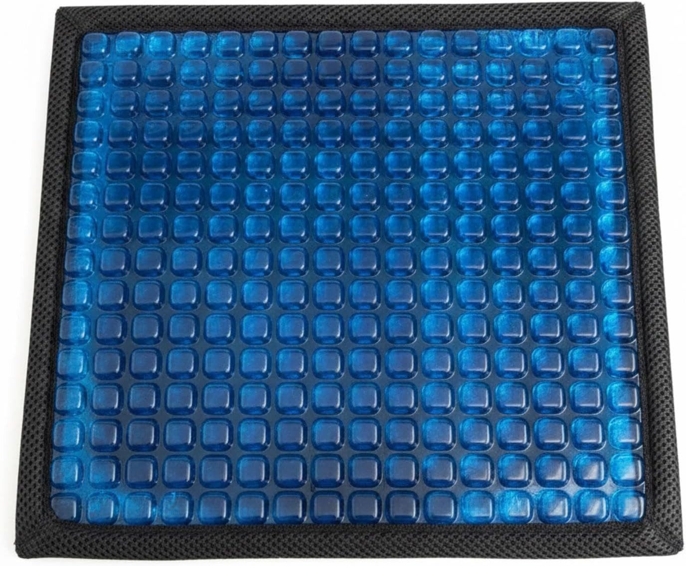 FELIXLEO Sitzkissen 2 Gel Sitz Rückenkissen Kühlend 38,5x32,5 cm Gel Sitzkissen