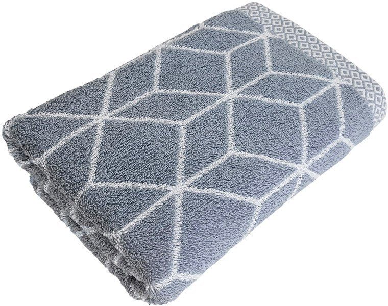 framsohn frottier Handtuch Set Design Jacquard Prisma, Jacquard-Walkfrottier (2-St), mehrfarbig gewebtem Saum, hergestellt in Österreich