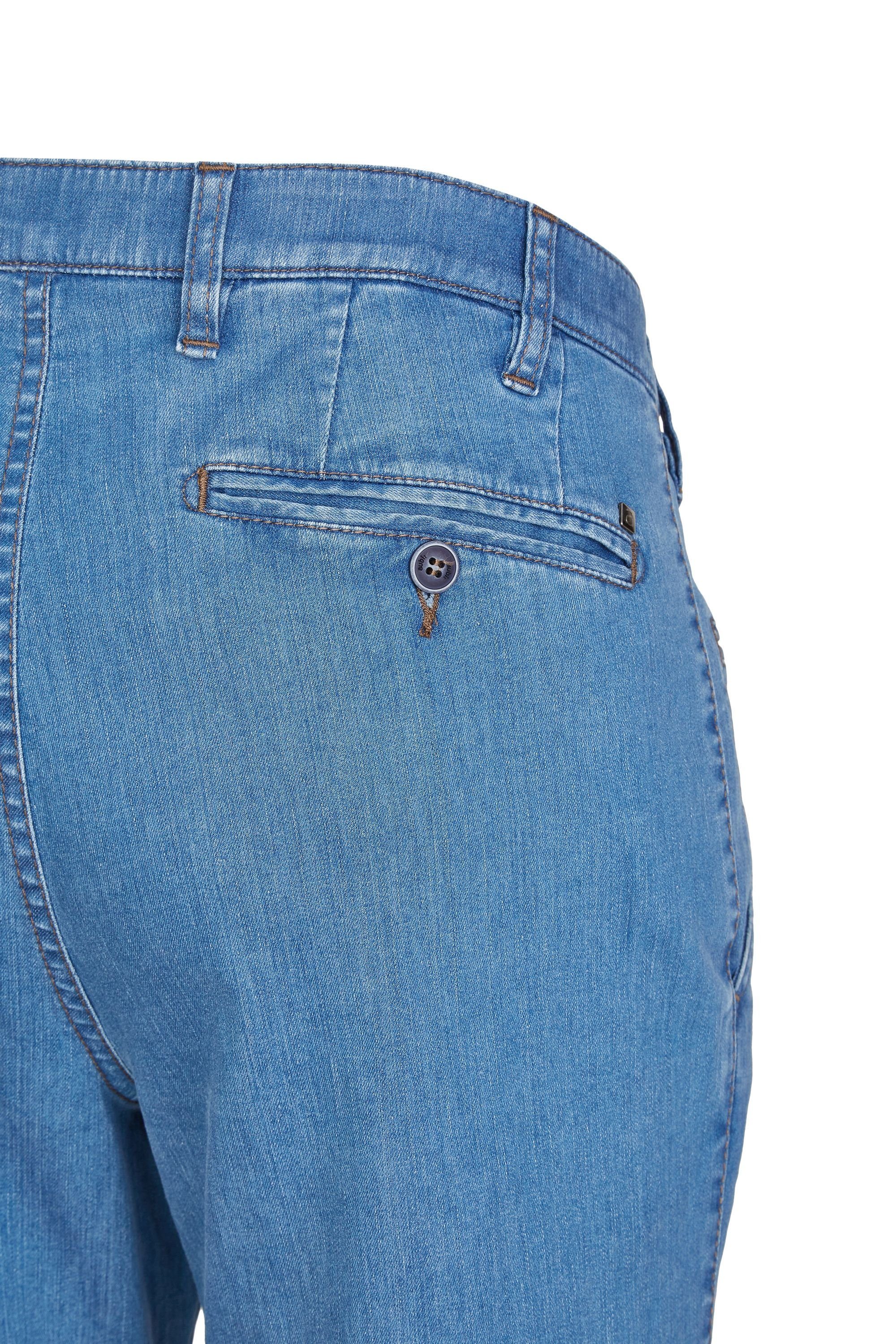 aubi: Bequeme Herren Jeans Jeans Sommer bleached Modell Hose Stretch High aus Baumwolle Fit Flex 526 Perfect aubi (43)