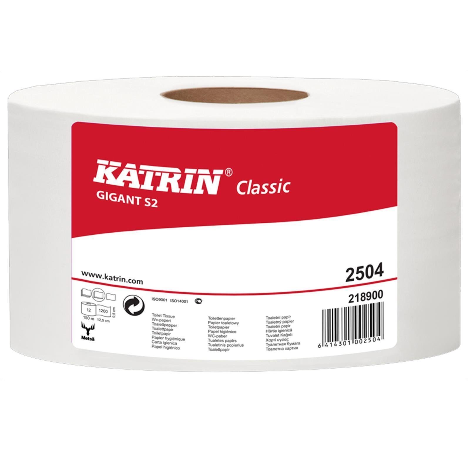 KATRIN Toilettenpapier Katrin Classic Gigant S 2 150m