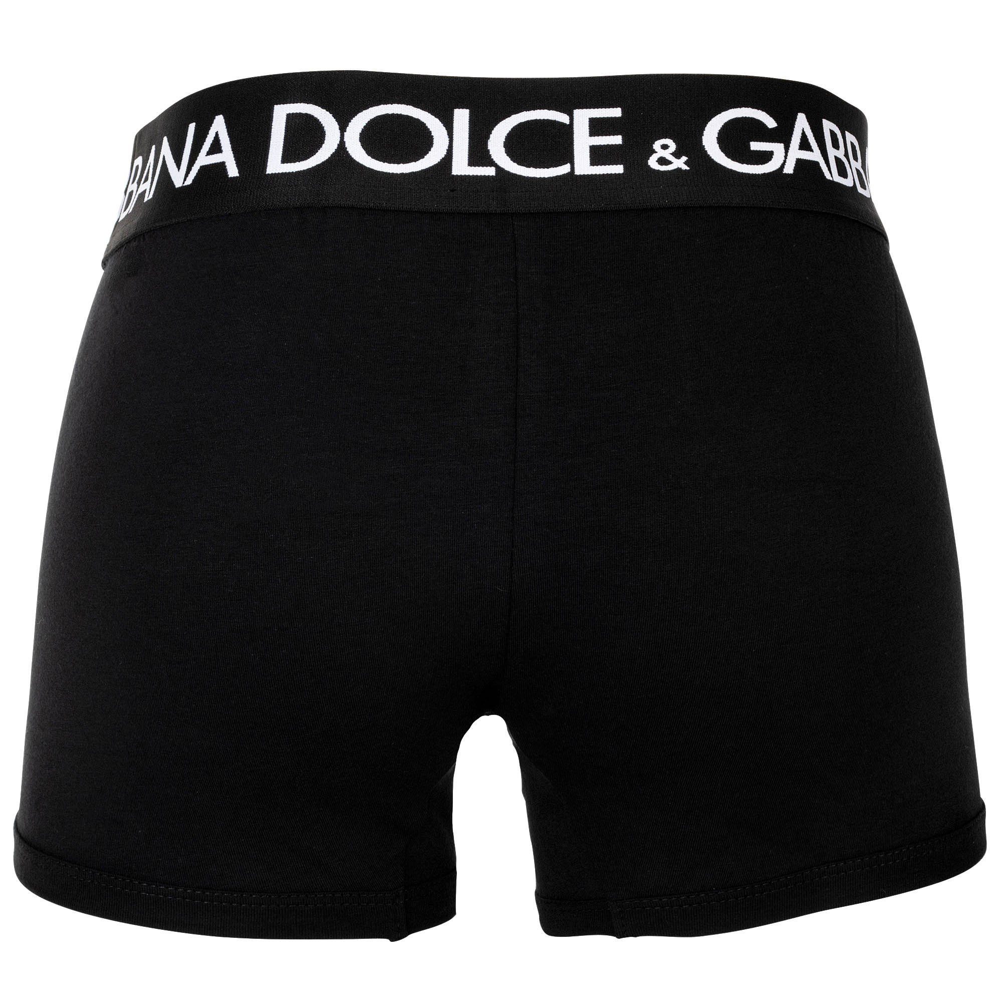 DOLCE & GABBANA Boxer Herren Boxershort 2er Pack Baumwolle Regular Boxer (Packung, 2er Pack)