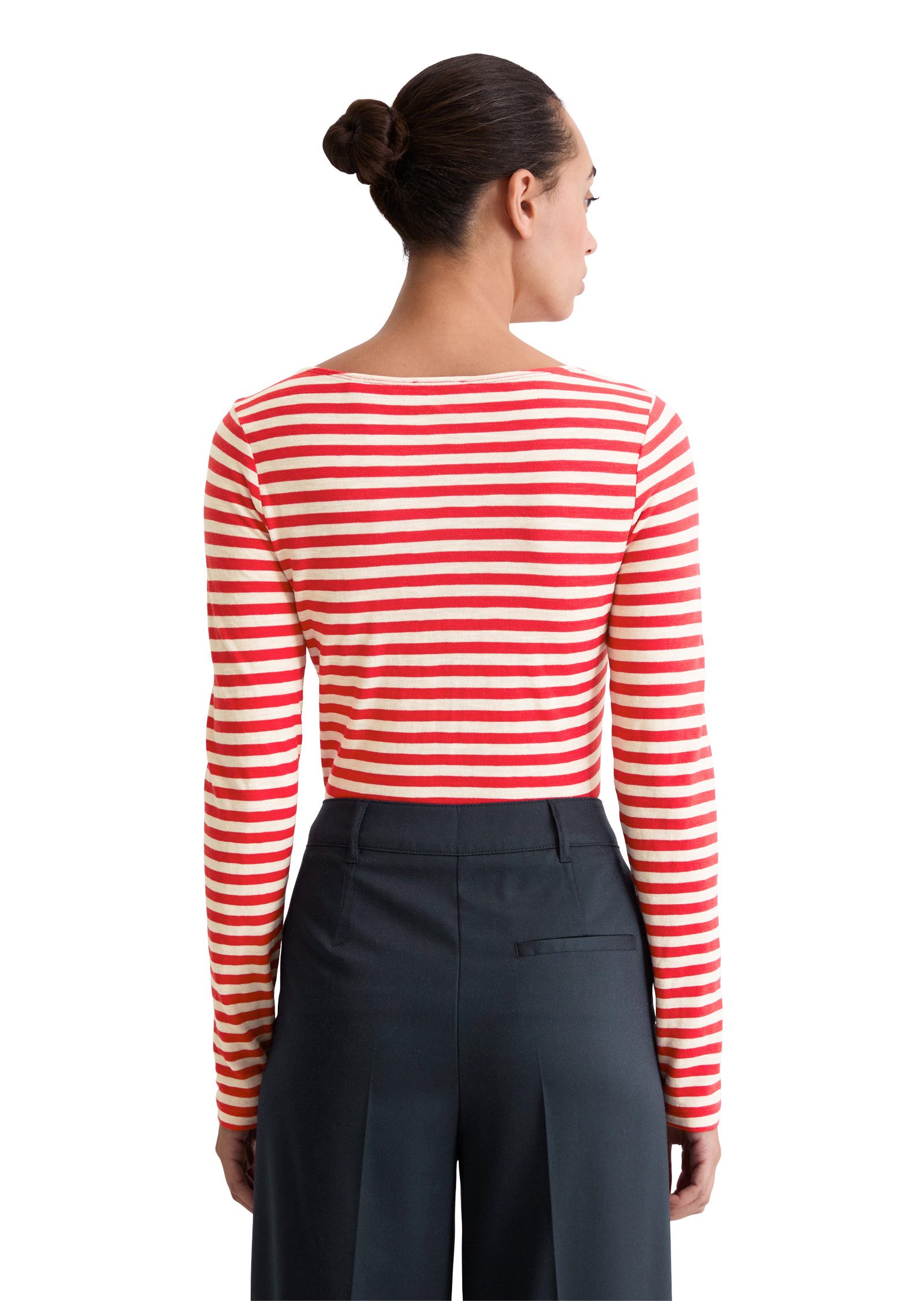 Marc O'Polo Langarmshirt im schönen Streifenmuster günstig online kaufen