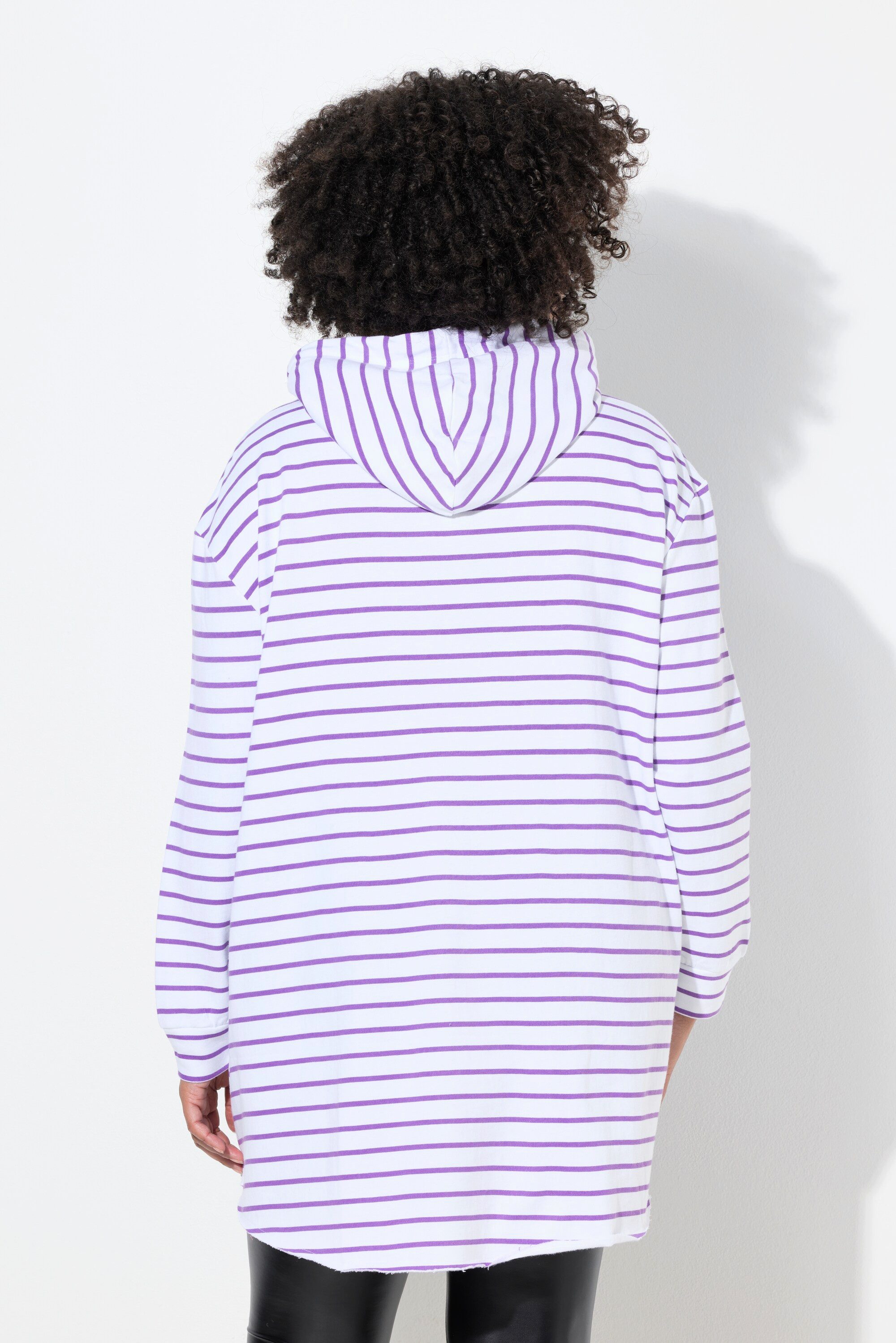 Angel of Style Sweatshirt Hoodie A-Linie Ringel Kapuze