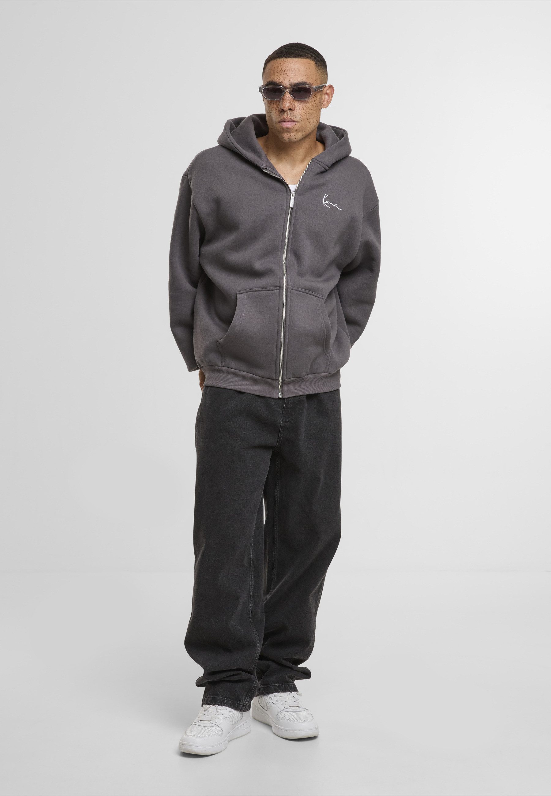 Karl Kani Sweatjacke Karl Kani Chest Signature Essential Zip Hoodie