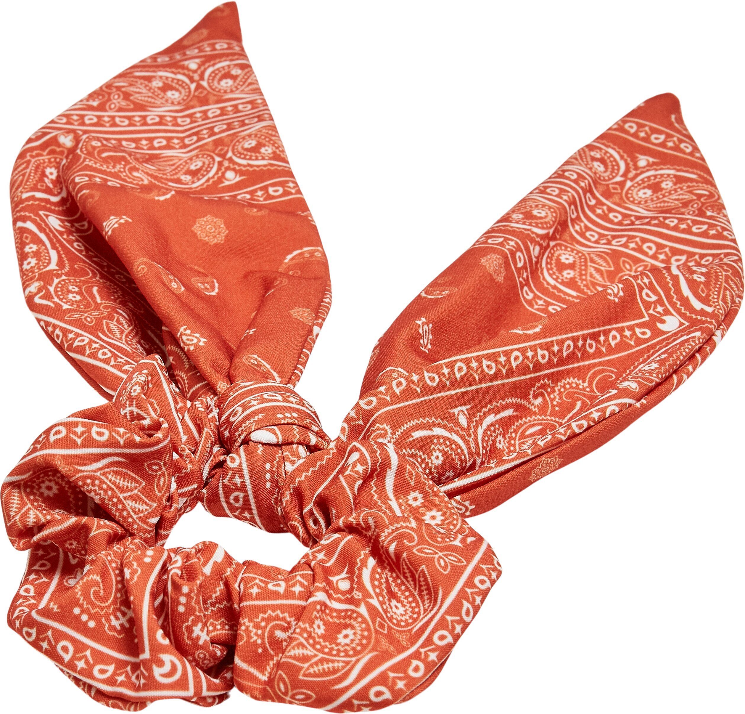 Bow Scrunchies (1-tlg) With URBAN CLASSICS Accessoires 2-Pack Bandana Schmuckset XXL Print