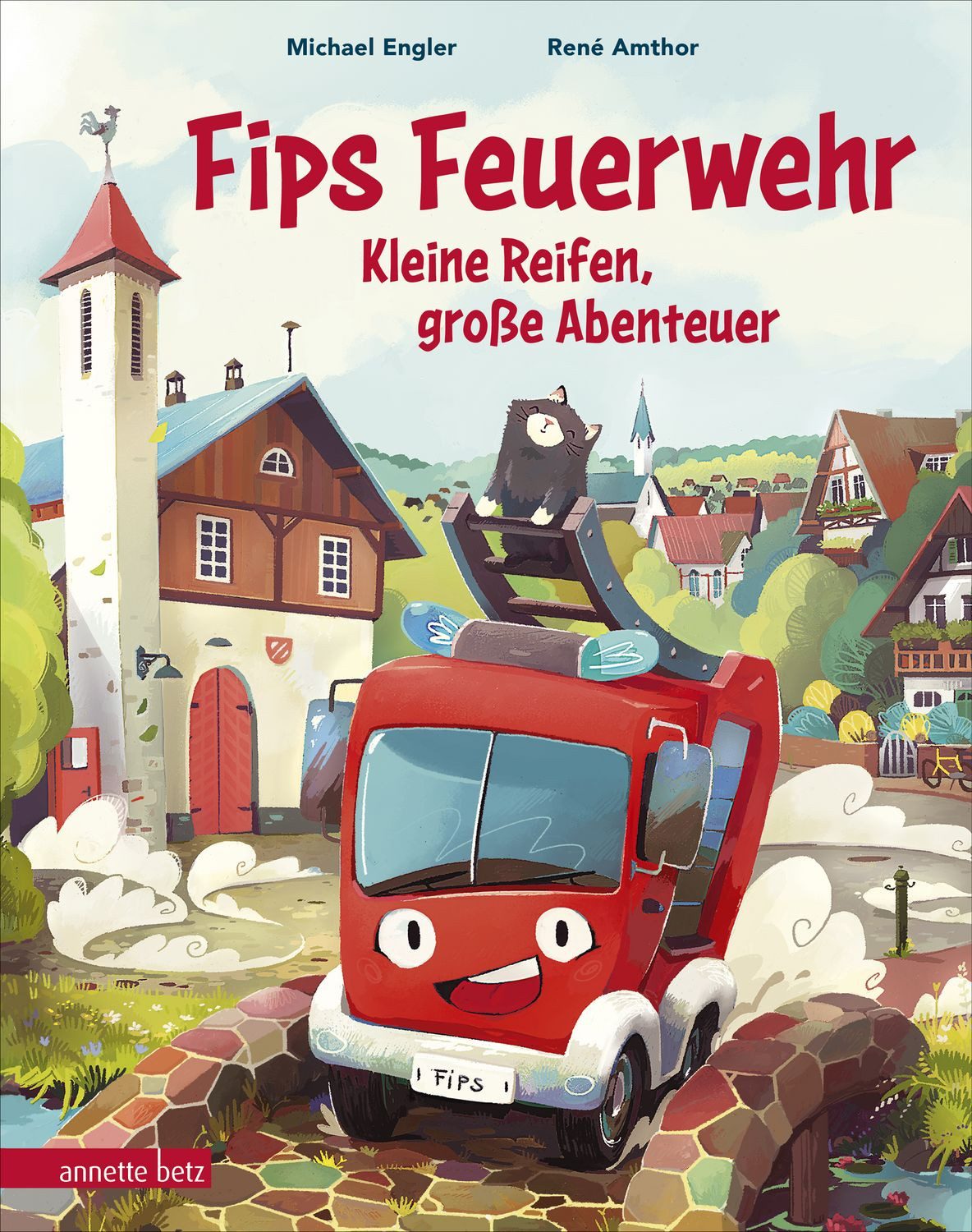 Kinderbuch Fips Feuerwehr - Kleine Reifen, große Abenteuer Michael Engler