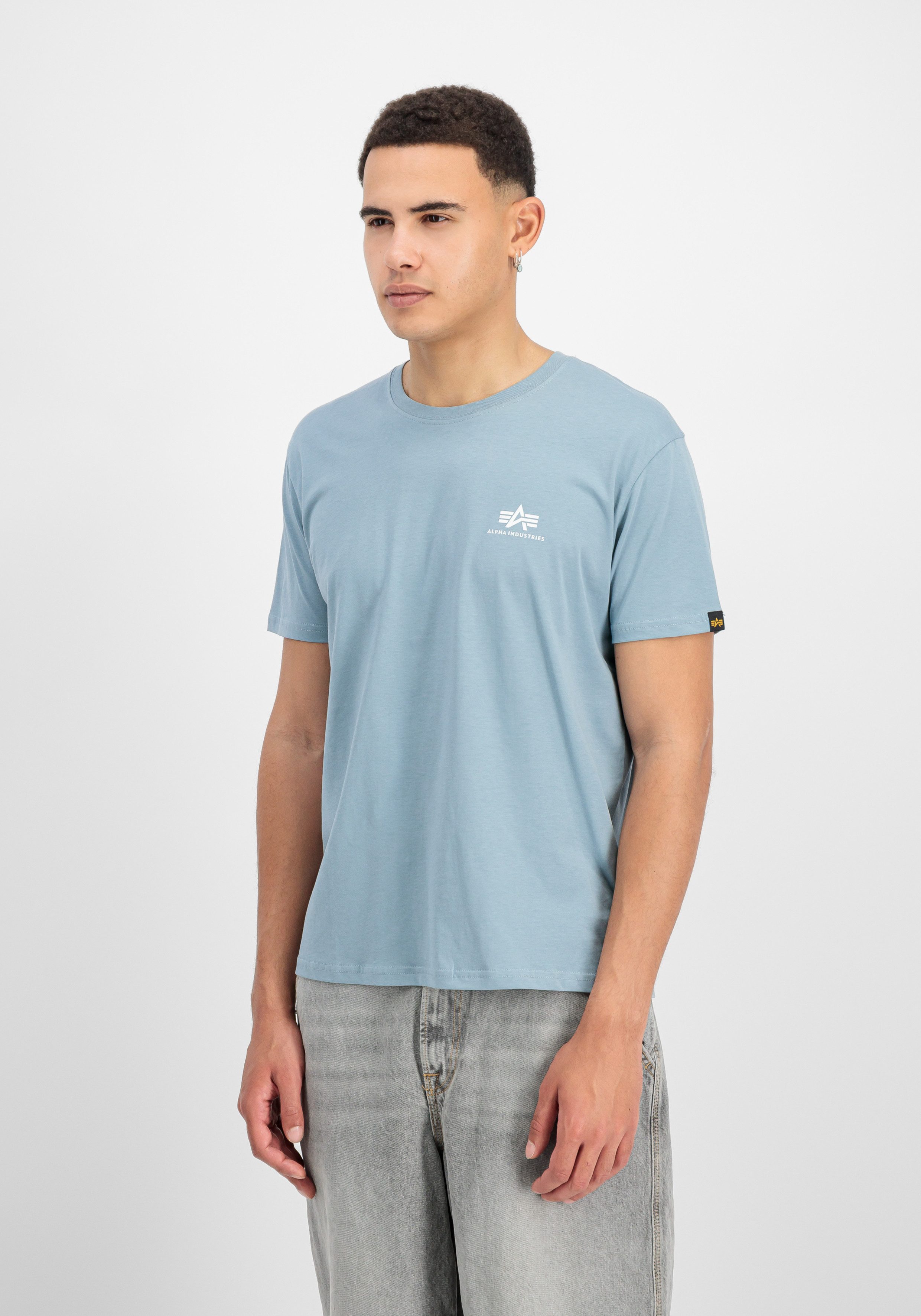 Alpha Industries Rundhalsshirt BASIC T SMALL LOGO günstig online kaufen