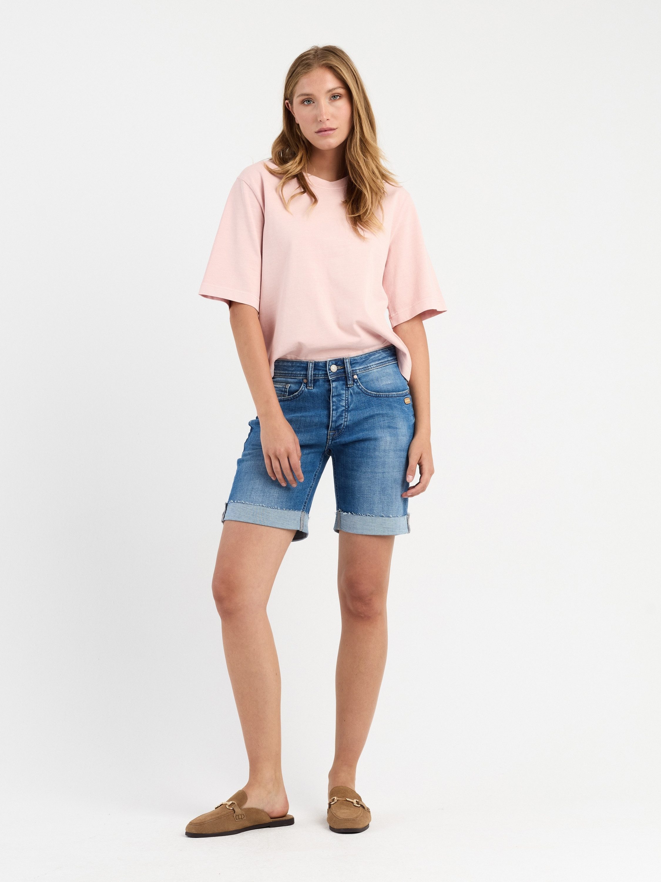 Boyfriend-Jeans GANG Jeans Short 94NICA SHORTS