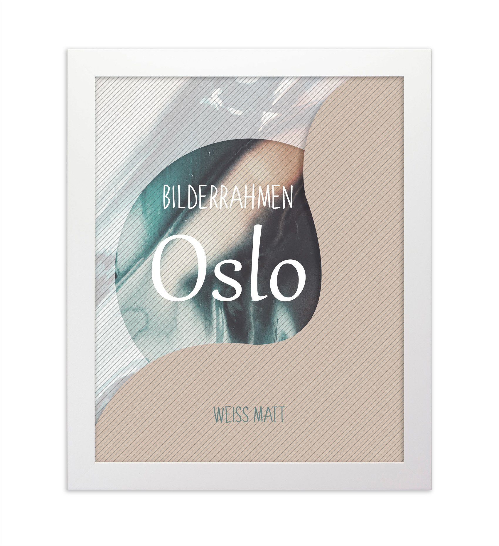 Einzelrahmen Bilderrahmen Oslo, (1 Stück), 50x125 günstig online kaufen