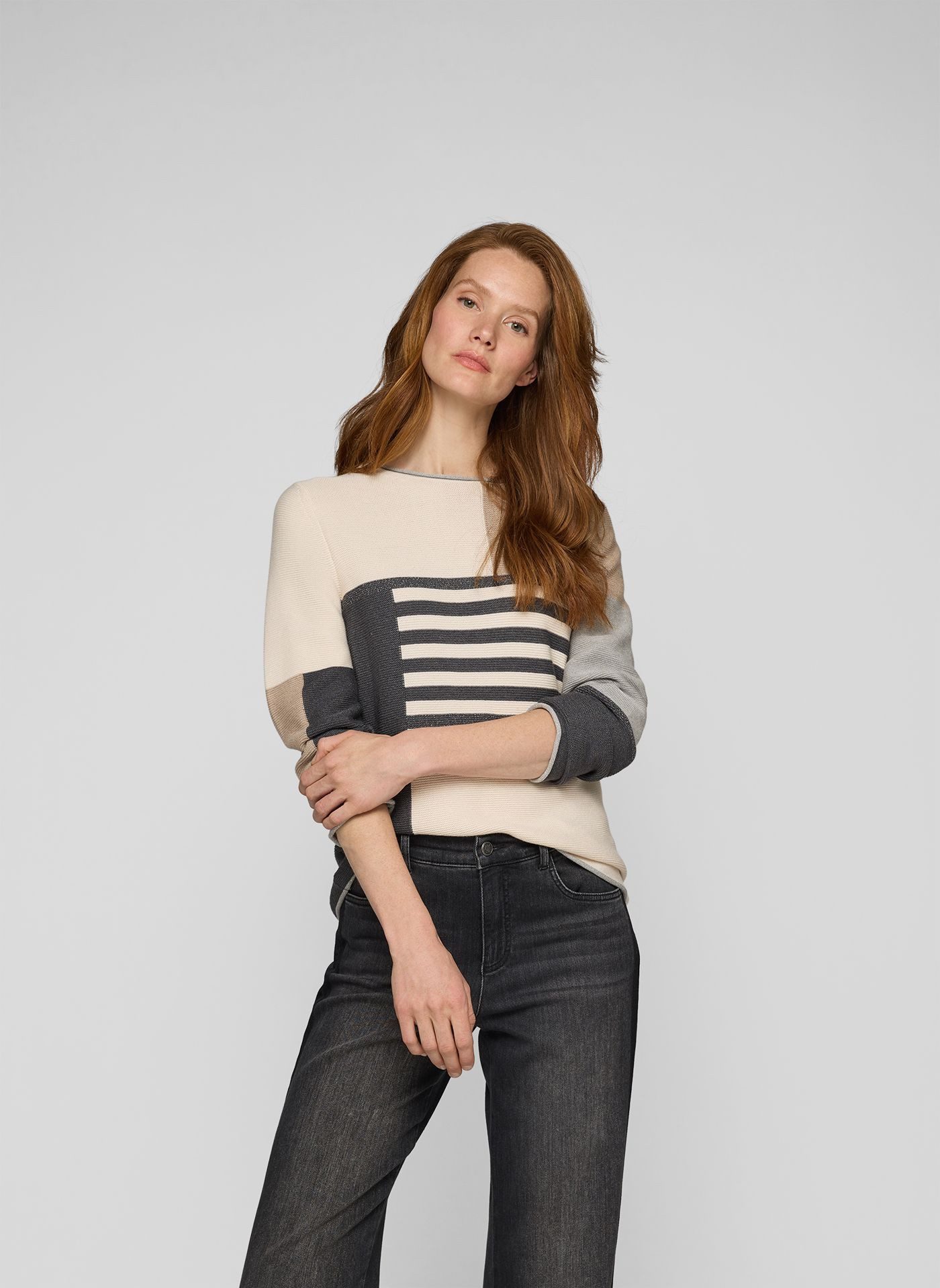 Rabe Jacquardpullover günstig online kaufen