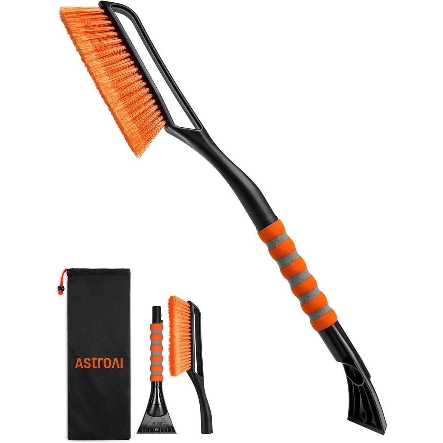LuxusKollektion Eiskratzer Eiskratzer Auto mit Besen Schneebesen Abnehmbarer 68CM Lang große