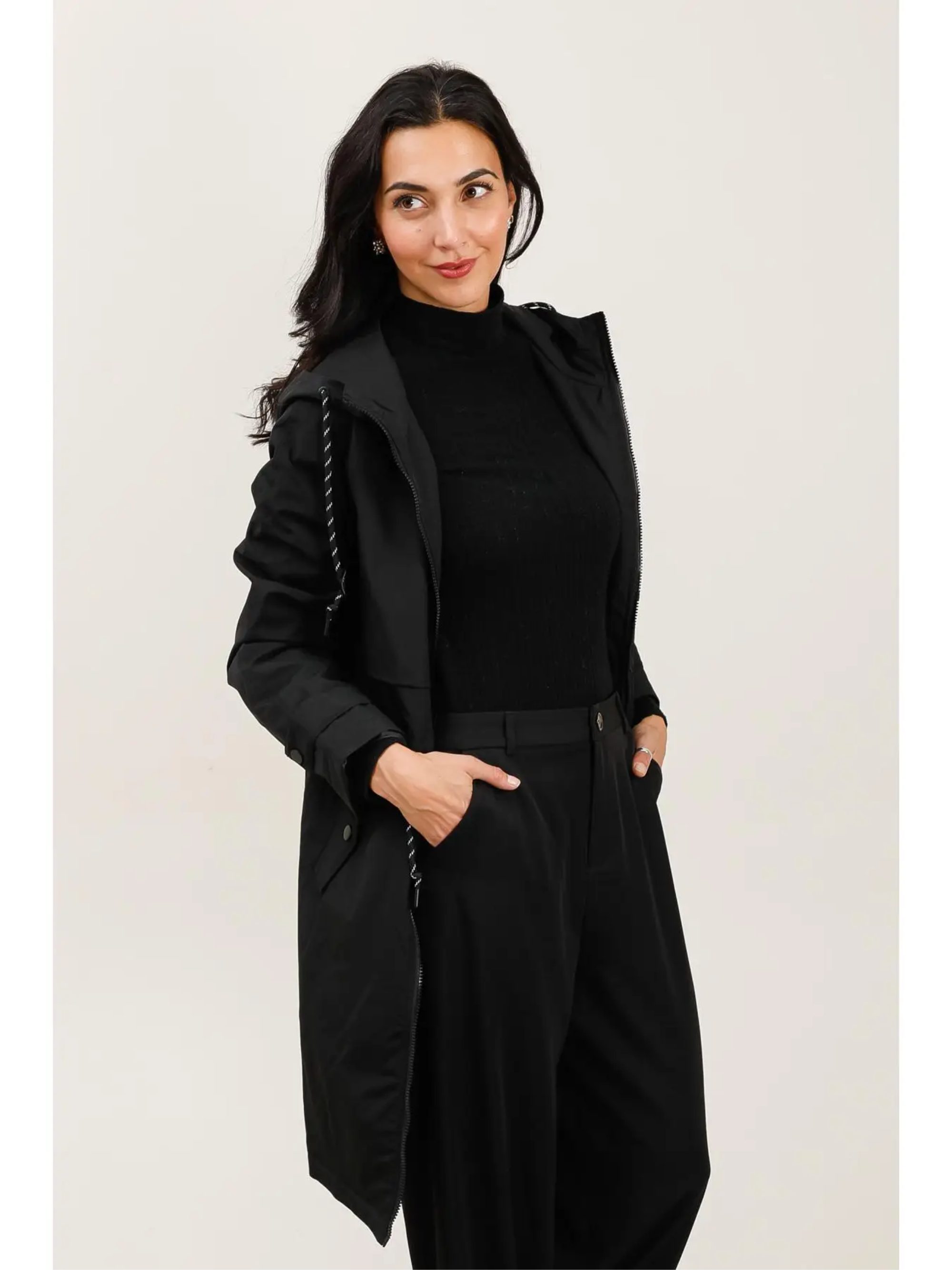 ANNIS Fashion & Accessoires Regenmantel "ELLA 1.0" (1-tlg) NEU, leicht gefü günstig online kaufen