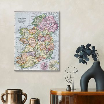 Posterlounge Leinwandbild Ken Welsh, Freistaat Irland und Nordirland, Wohnzimmer Illustration