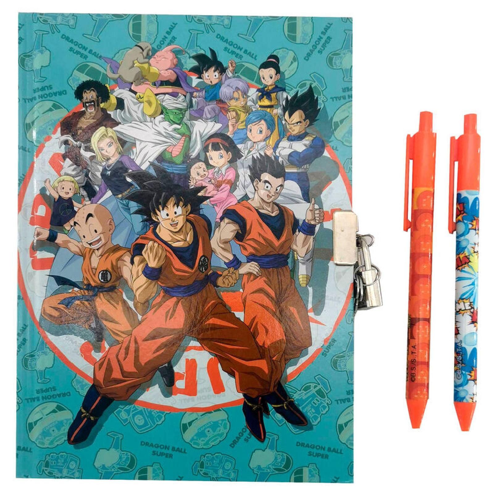 CyP Brands Tagebuch Dragon Ball set diary + 2 pens