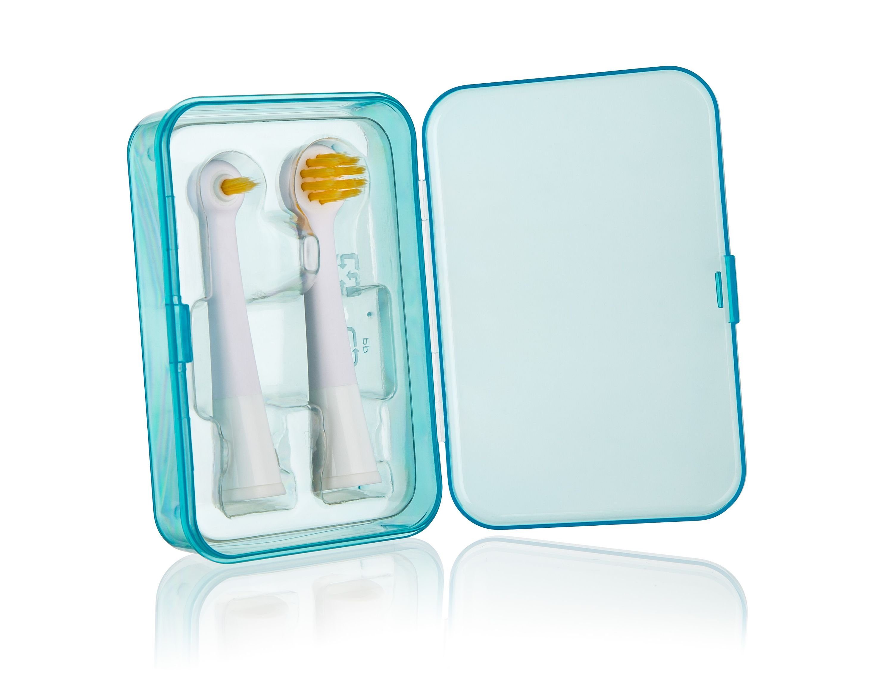 edel+white Aufsteckbürsten Ersatzbürstenköpfe Bacterio Target & Focus Brush für Sonic Generation 8 Winner