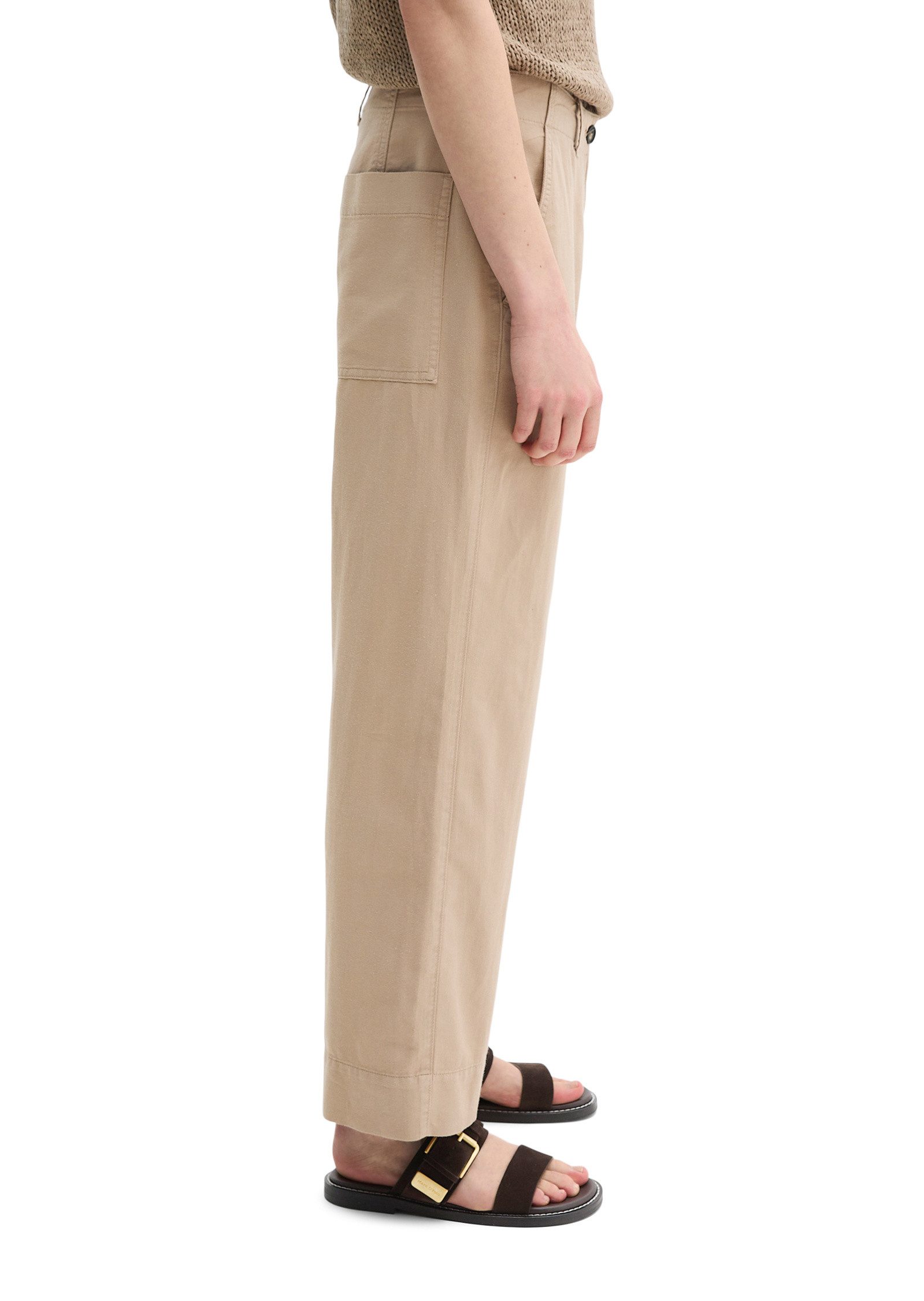 Marc O'Polo Chinohose aus Organic Cotton-Lyocell-Leinen-Mix günstig online kaufen