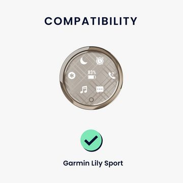 kwmobile Uhrenarmband 2x Sportarmband für Garmin Lily Sport, Armband TPU Silikon Set Fitnesstracker