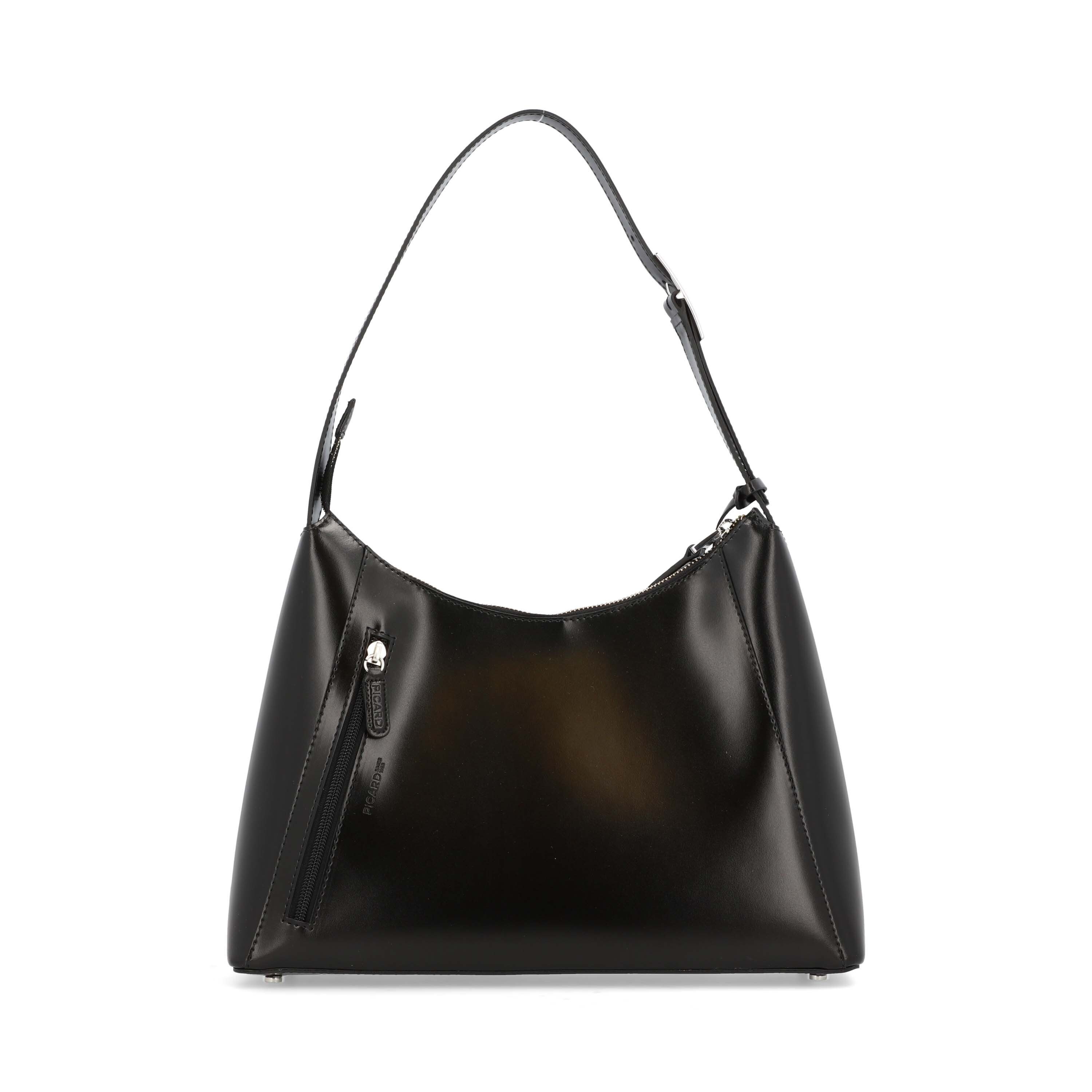 Picard Schultertasche PICARD Schultertasche Black Tie aus Echtleder
