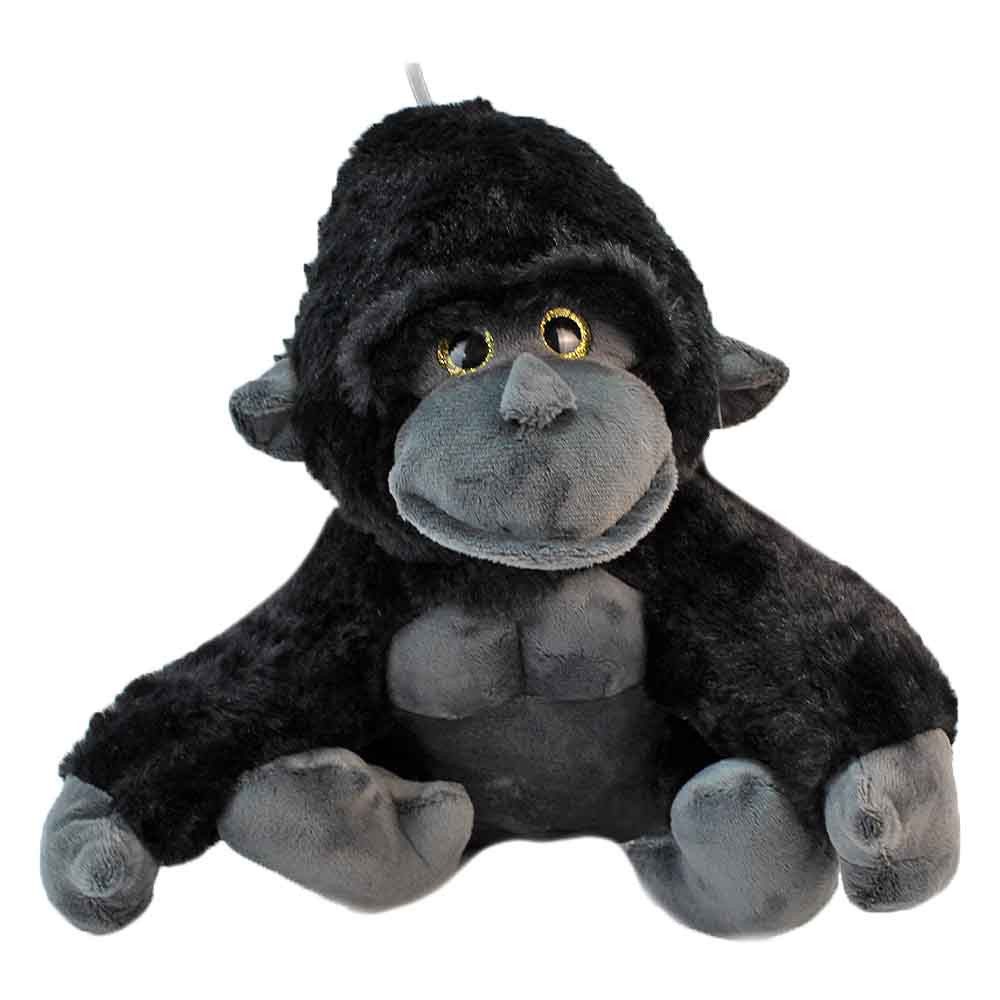 BEMIRO Kuscheltier Gorilla Kuscheltier klein schwarz - ca. 24 cm (1-St)