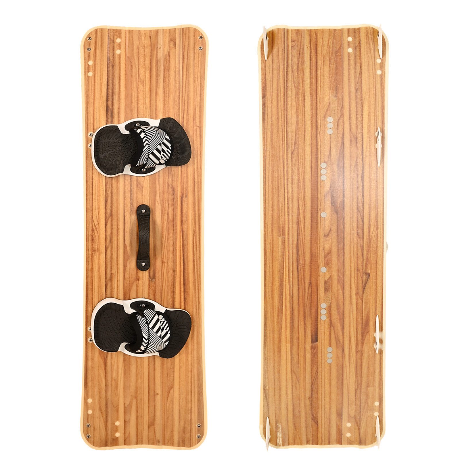 F2 Kiteboard F2 Set Kiteboard Classic Wide Wood 146cm + Bindung S/M + GFK/Slider Fi