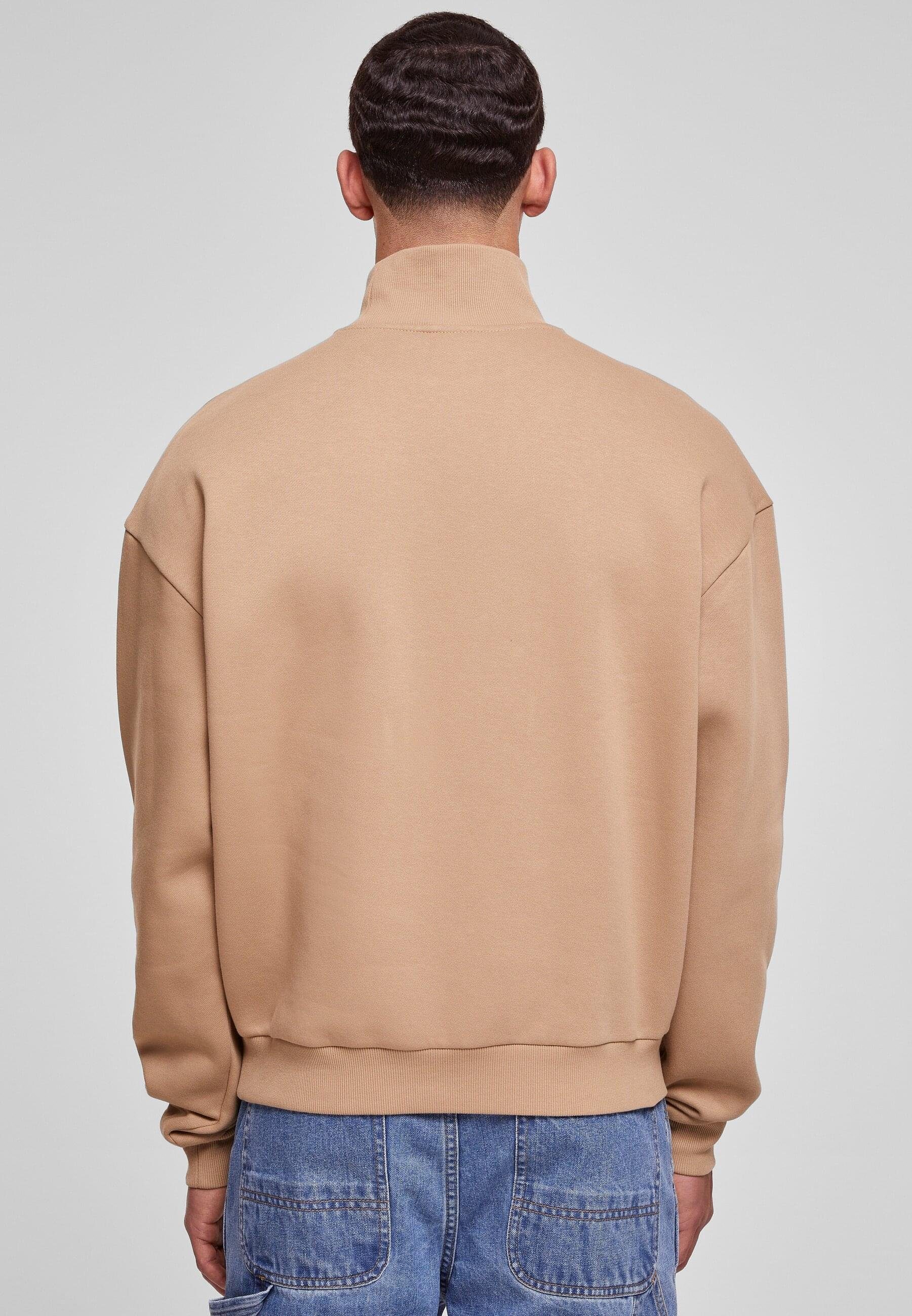 URBAN CLASSICS Rundhalspullover Urban Classics Herren High Rib Neck Crew (1-tlg)