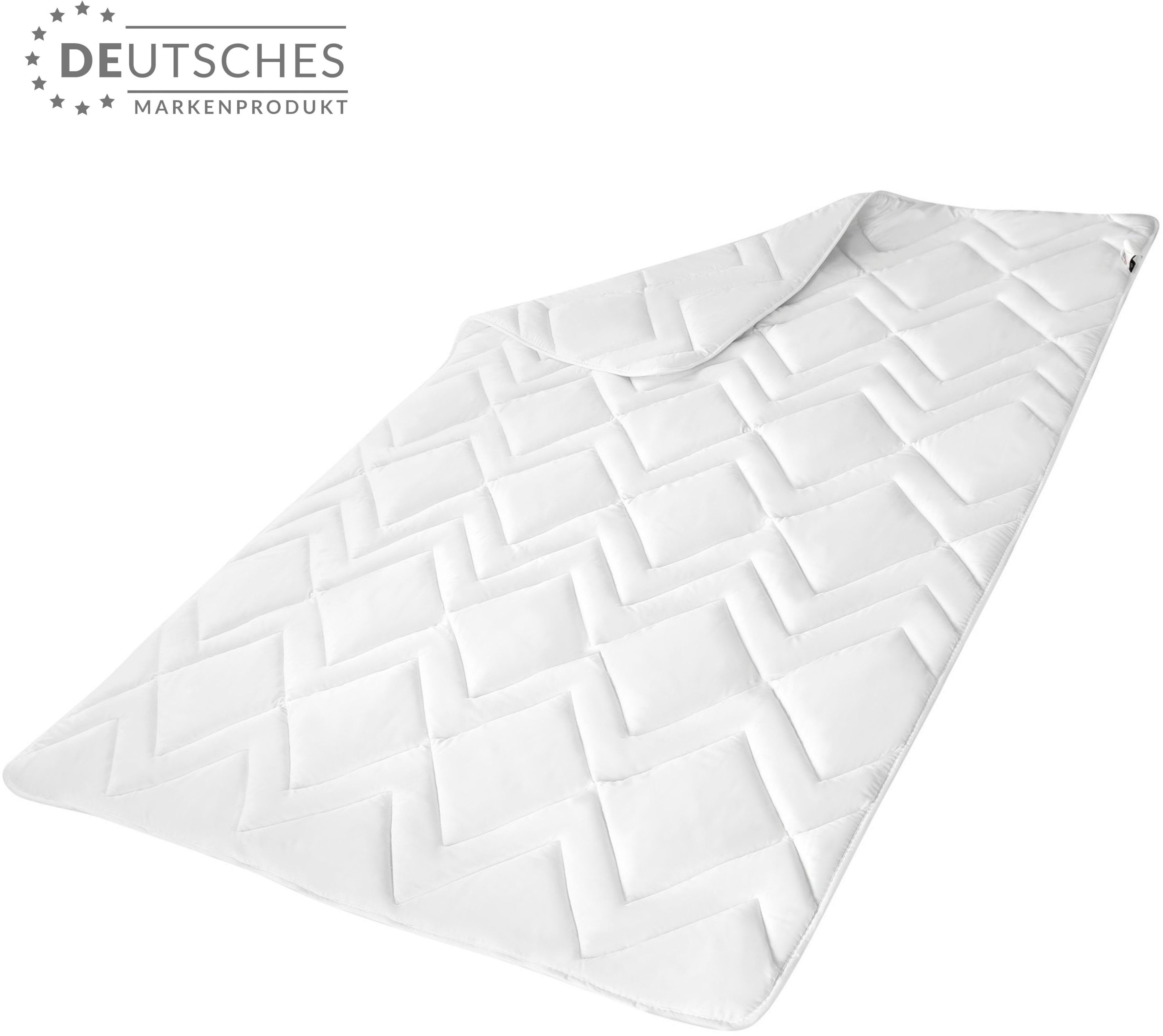 sei Design® Classic Dream cuscino traversina laterale in microfibra 140 x 40 cm, bianco, trapuntato, cubo