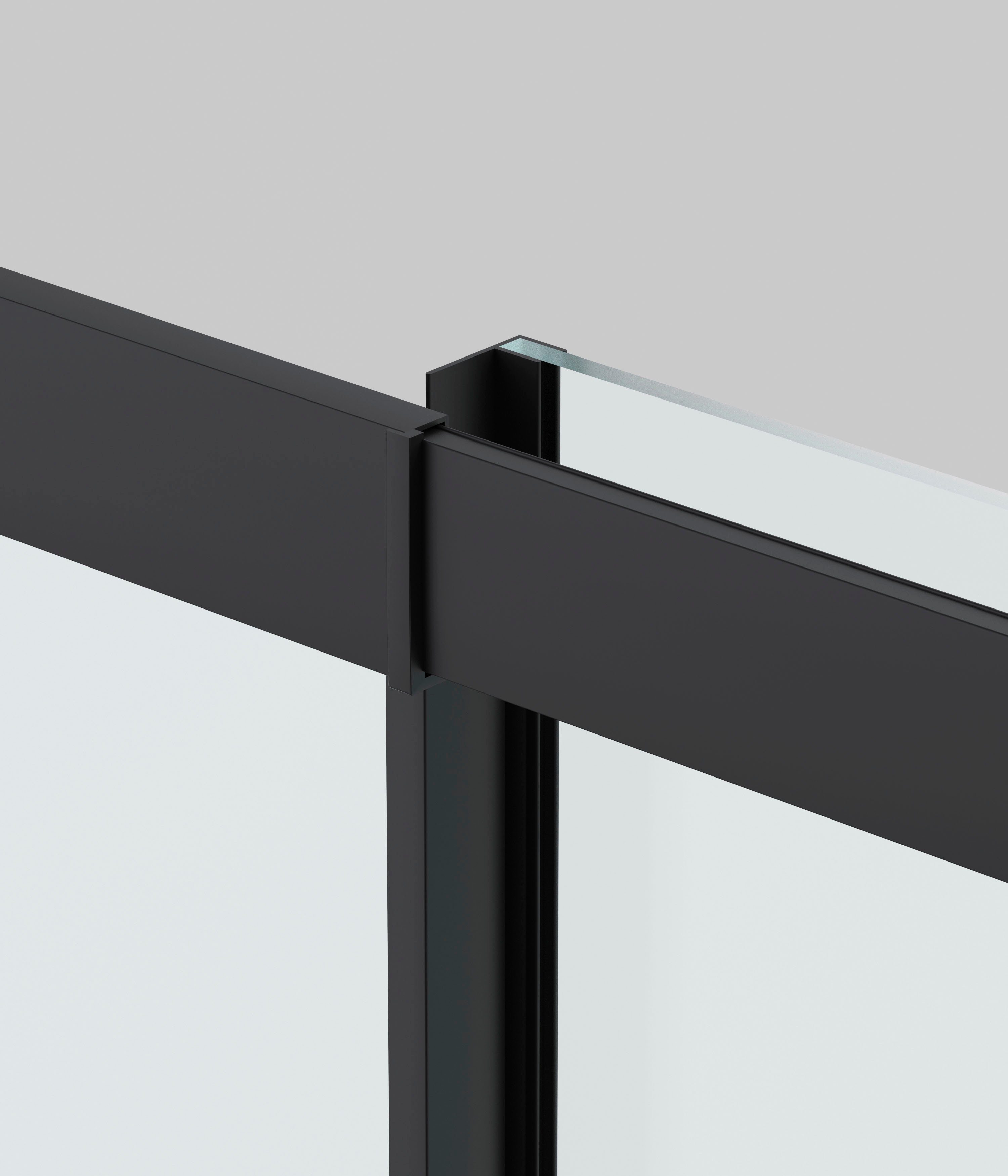 Sanotechnik Eckdusche S-Line, BxT: 78,5x78,5 cm, Sicherheitsglas, für Breiten von 78,5-90 cm, 190 cm Höhe