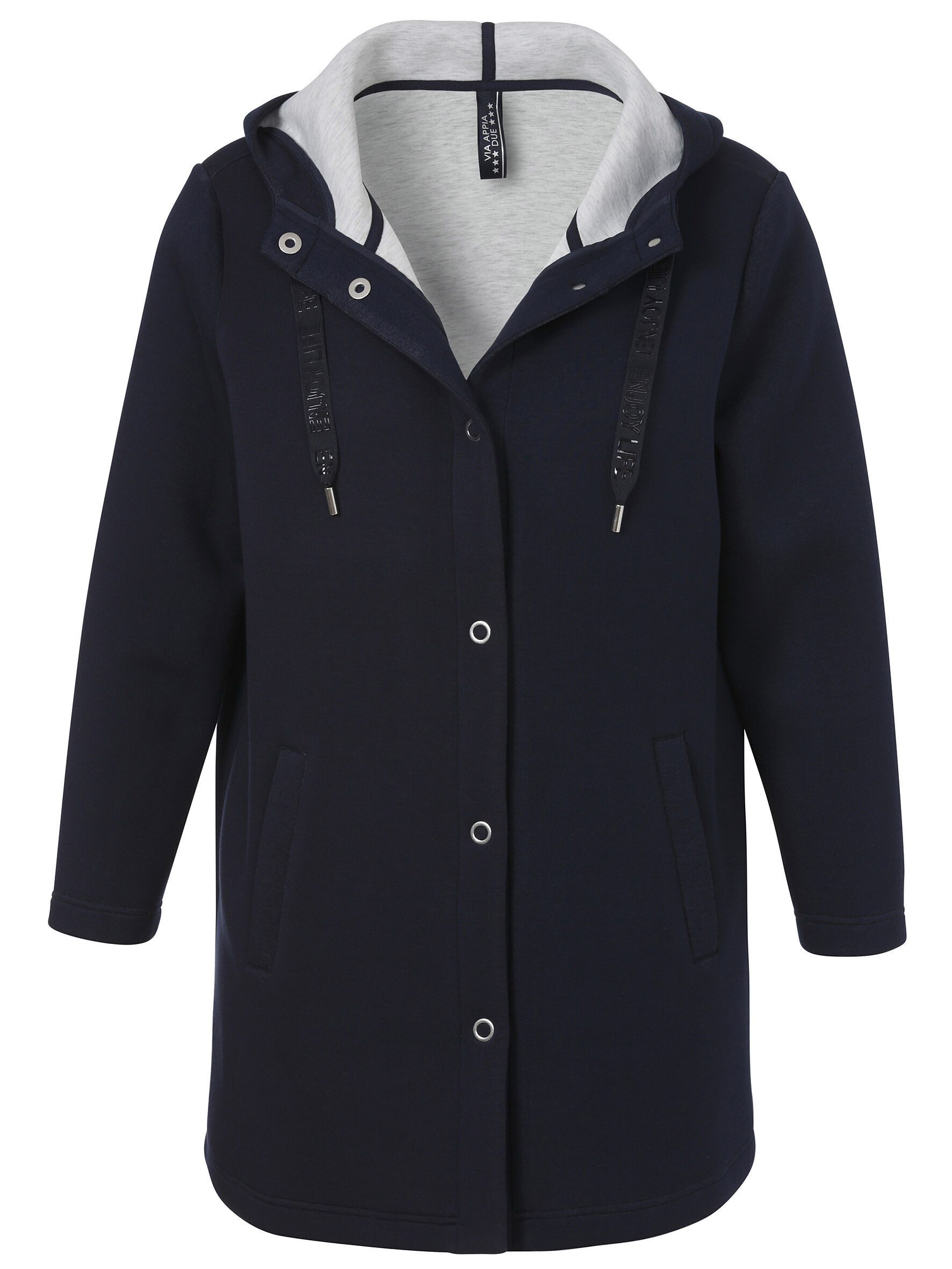 VIA APPIA DUE Kapuzensweatjacke Große Größen günstig online kaufen