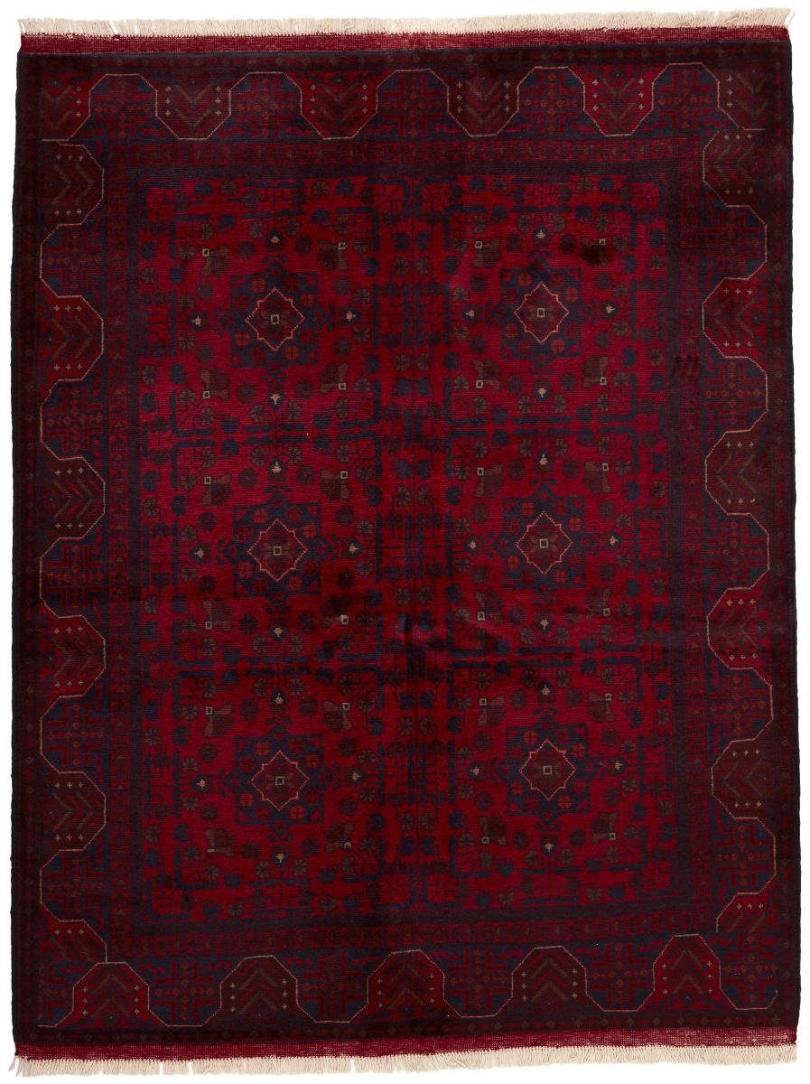 Orientteppich Khal Mohammadi 156x198 Handgeknüpfter Orientteppich, Nain Trading, rechteckig, Höhe: 6 mm