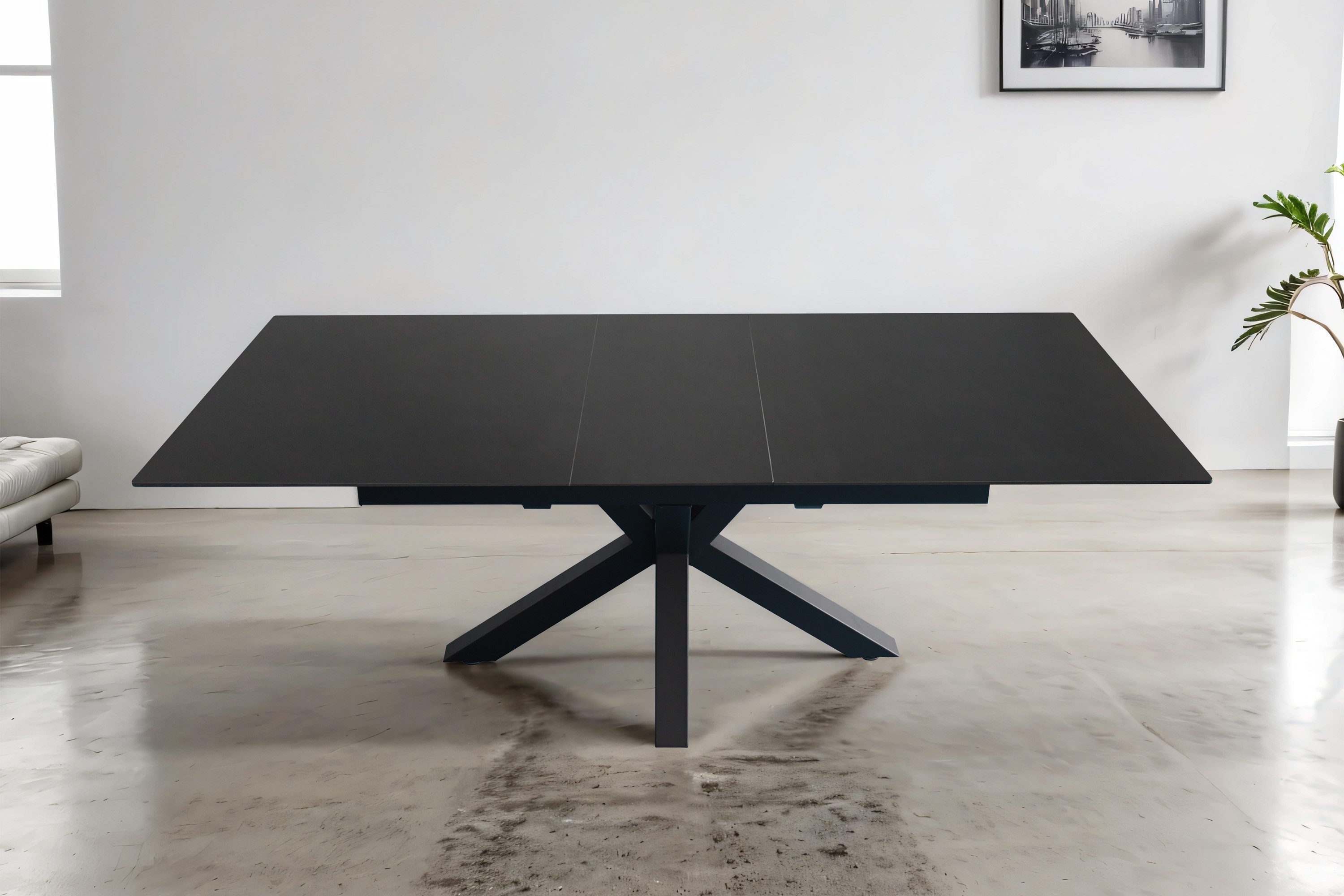 Loreno® Esstisch Millie, Keramikplatte, Spider-Gestell Metall günstig online kaufen