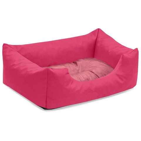 BedDog Tierbett Hundebett MIMI mit Rand, Kissen zum rausnehmen