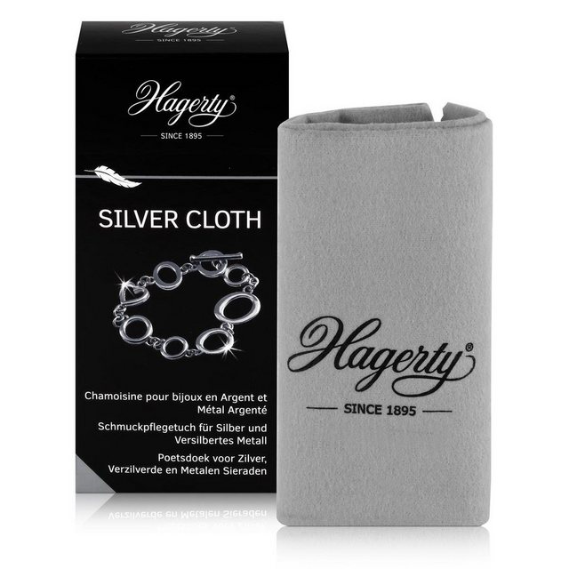 Hagerty Hagerty Silver Cloth – Schmuckpflegetuch für Silber 36x30cm Reinigungstücher