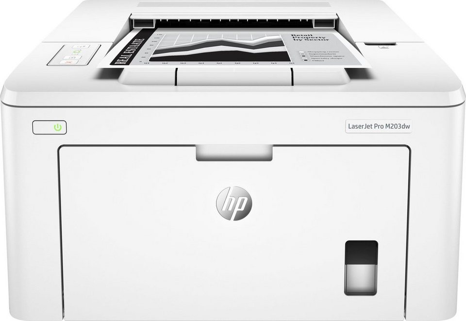 HP LaserJet Pro M203dw Laserdrucker, (WLAN (Wi-Fi), HP+ Instant Ink  kompatibel)