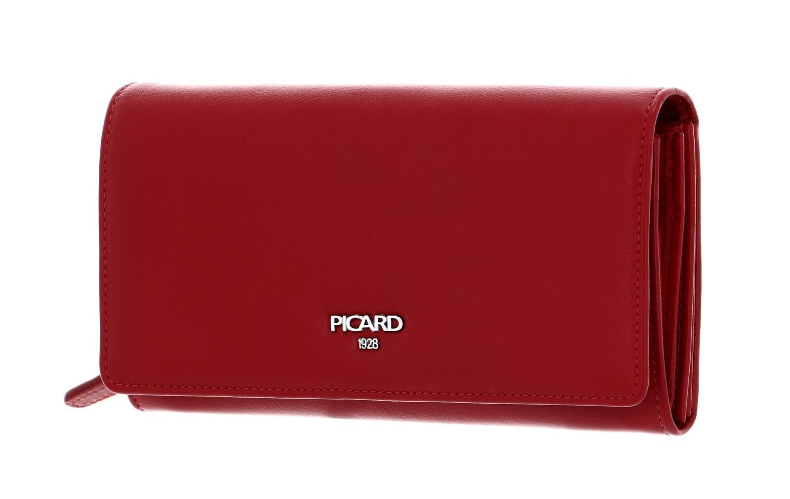 Picard Geldbörse Flap Wallet, aus echtem Rindsleder