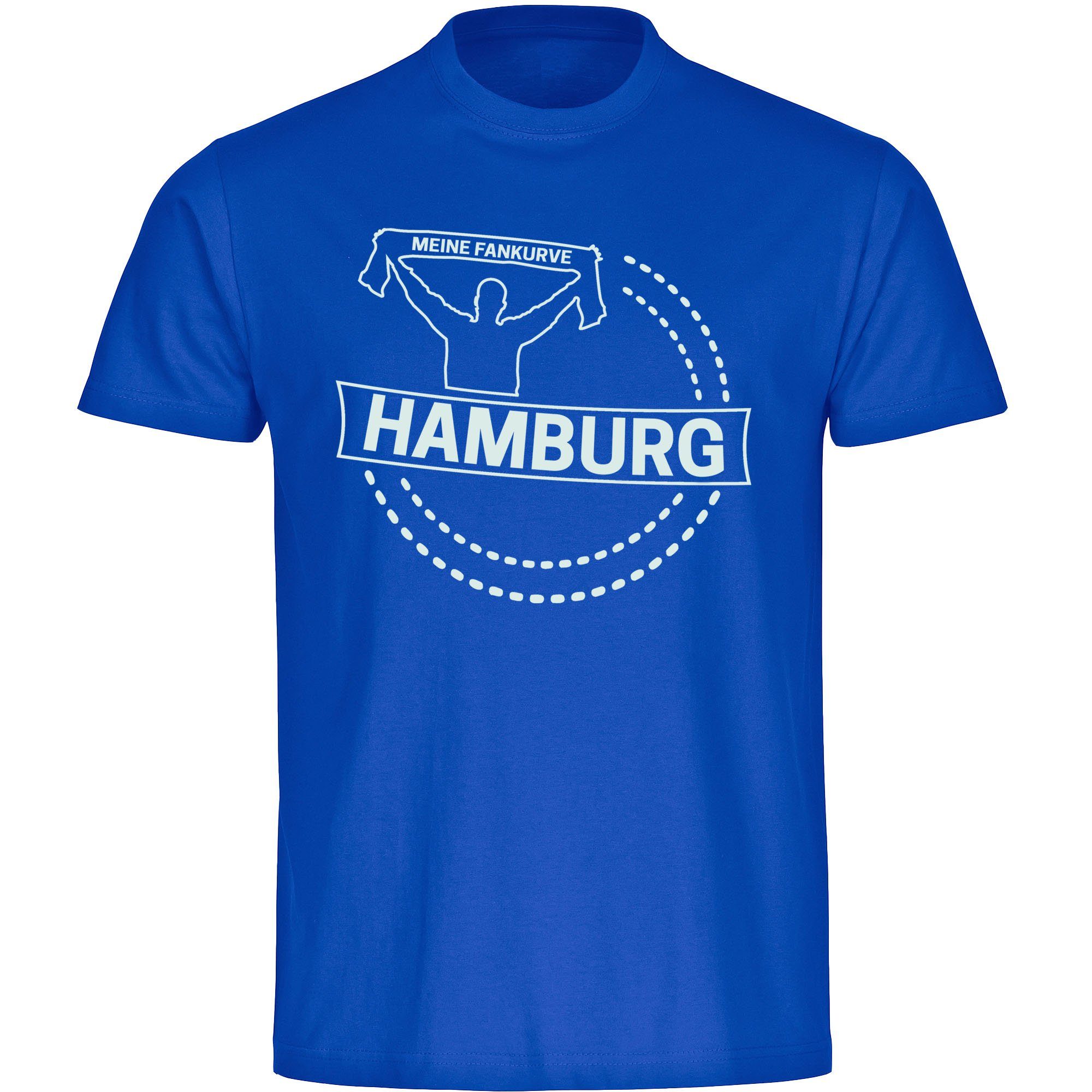 T-Shirt Kinder Hamburg - Meine Fankurve - Boy Girl