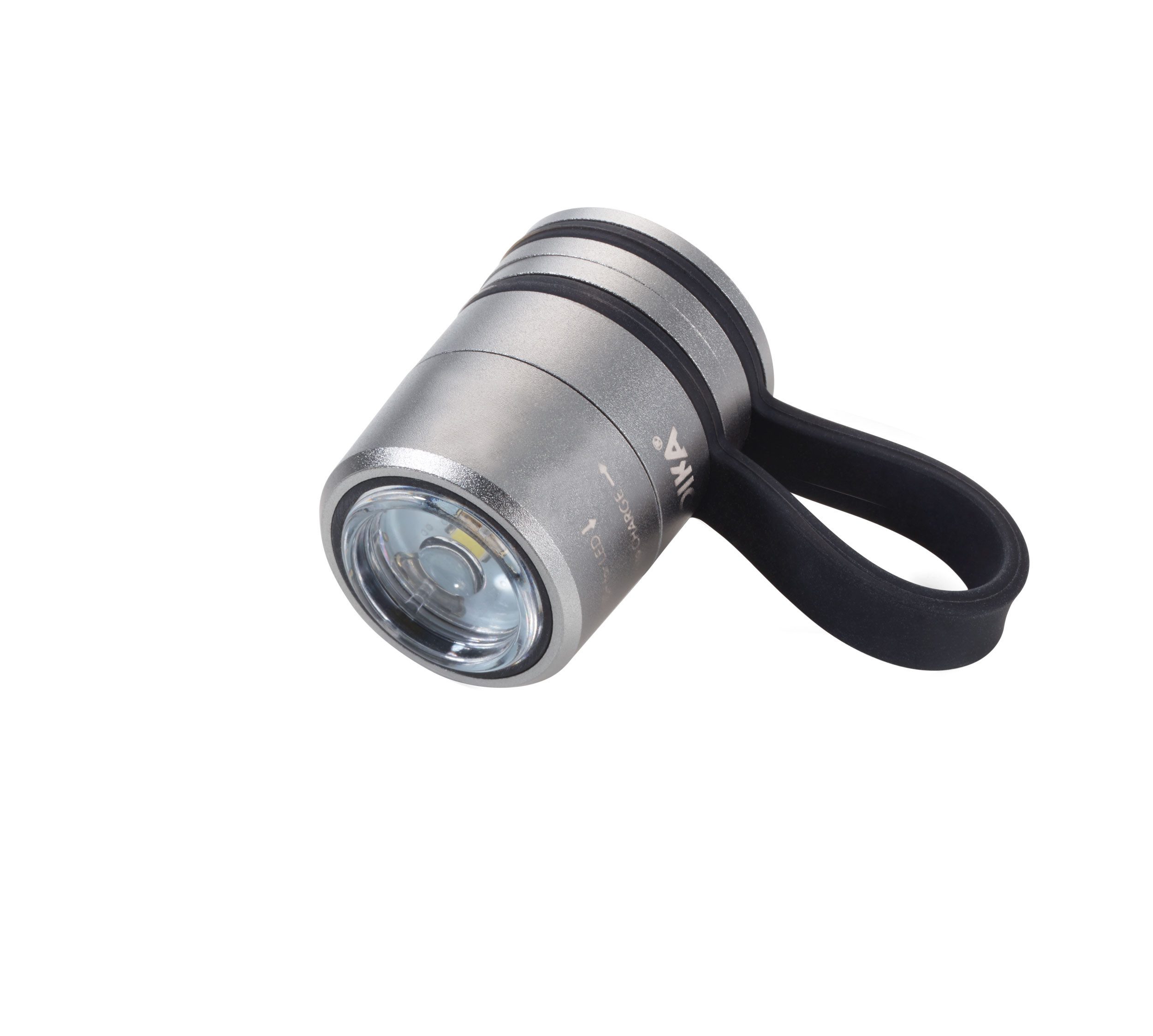 TROIKA Taschenlampe ECO RUN titanfarben