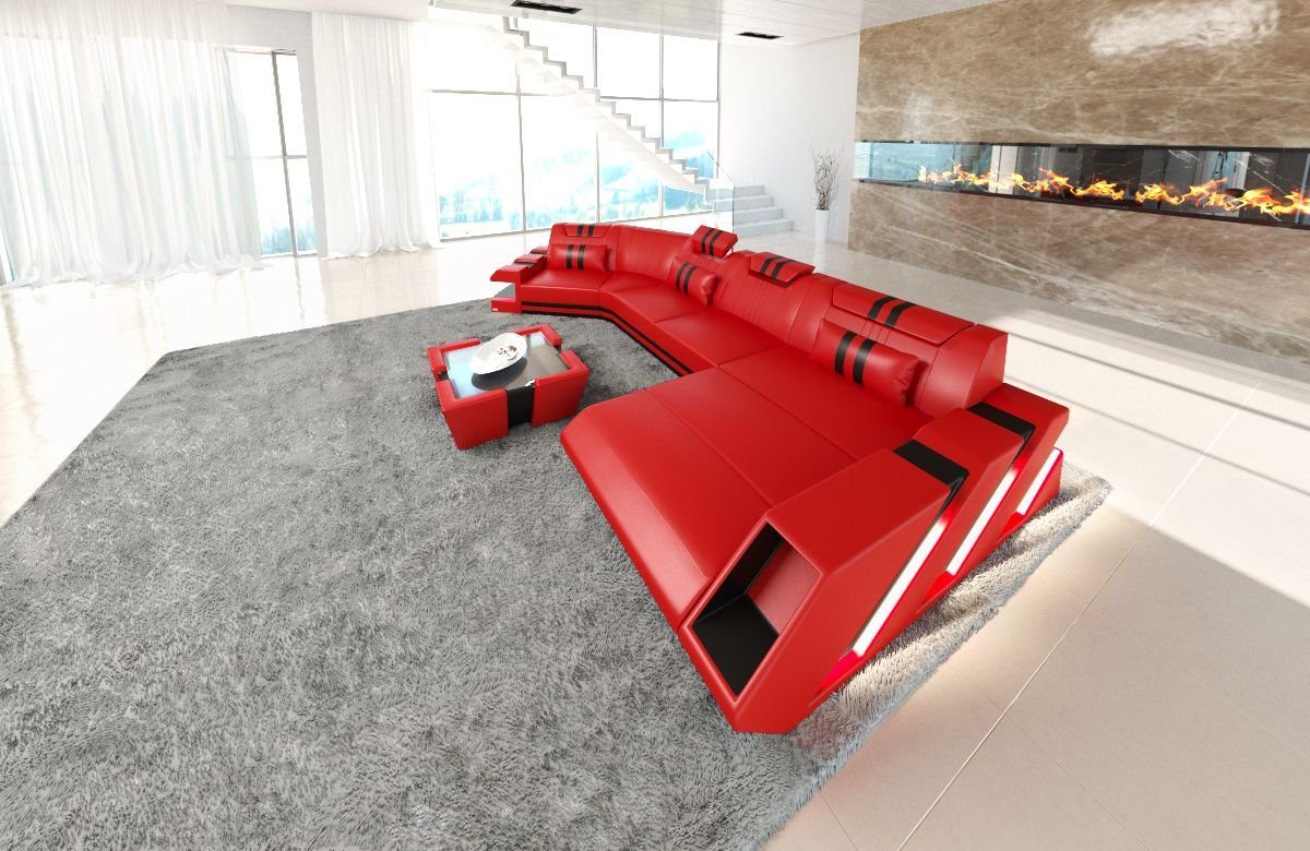 Sofa Dreams Wohnlandschaft Ledercouch Sofa Leder günstig online kaufen