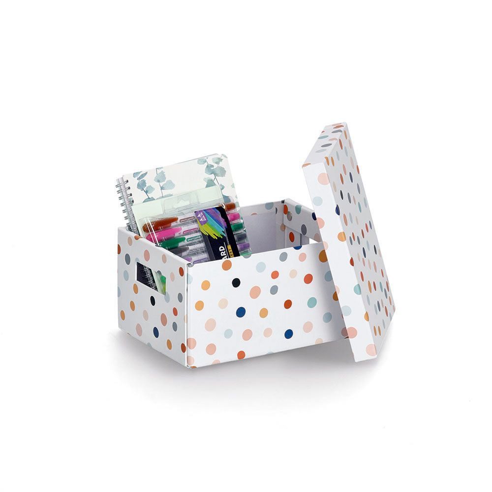 Basera® Aufbewahrungsbox Aufbewahrungsbox "Konfetti" aus recyceltem günstig online kaufen