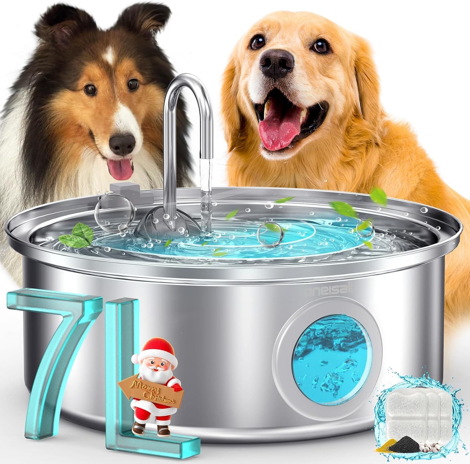 Purpurra Trinkbrunnen oneisall Trinkbrunnen für Katzen günstig online kaufen