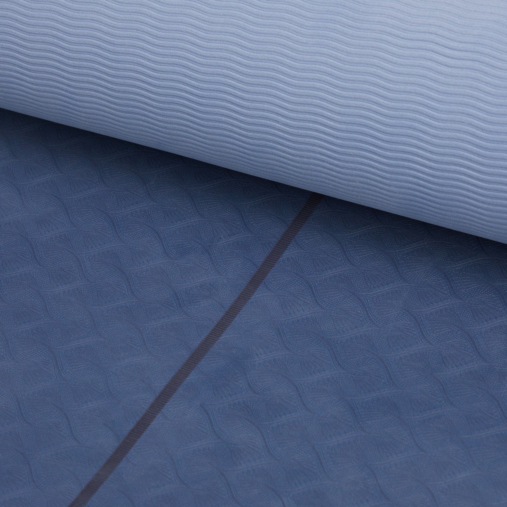 Free NAVY Yoga DARK/BLUE PVC Mat 1. Sportmatte Energetics Ux.-Yoga-Matte