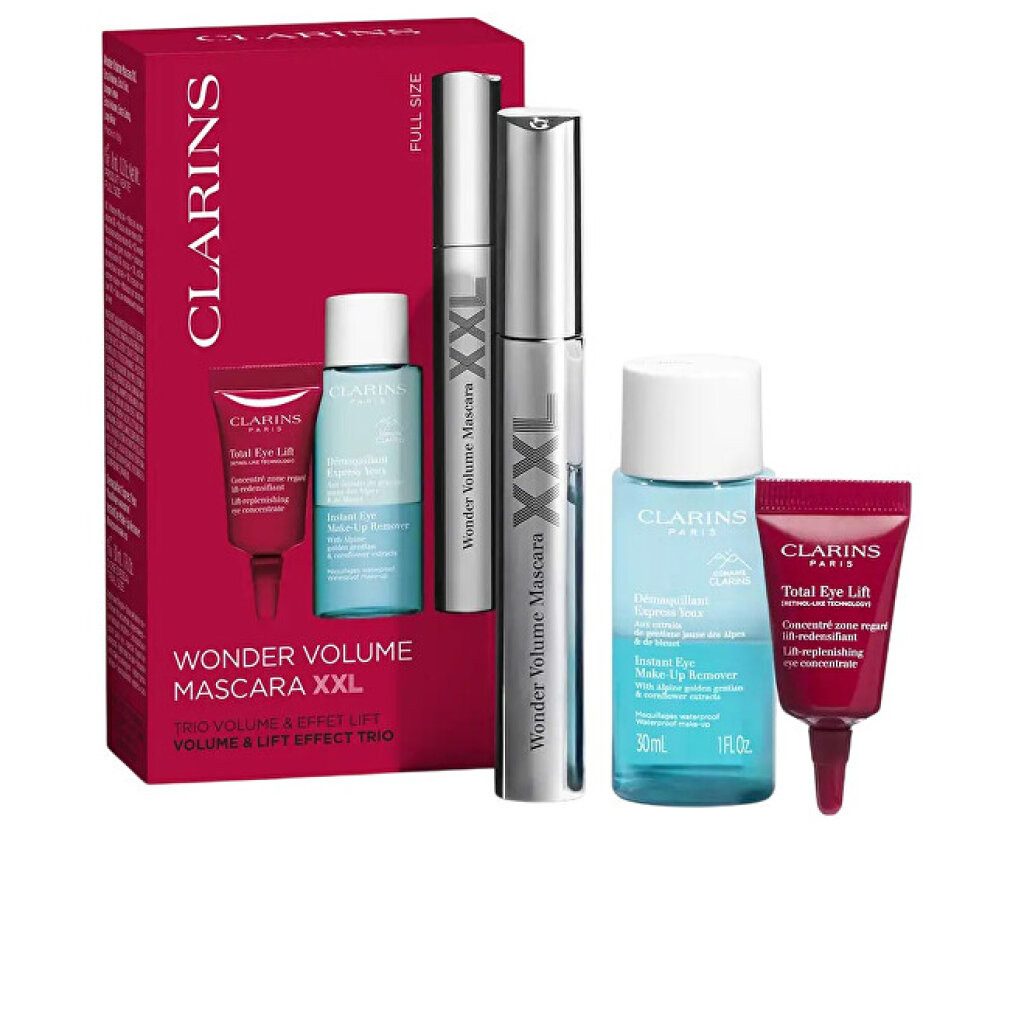 Clarins Make-up Set Clarins Wonder Volume Mascara XXL Set 3 Artikel
