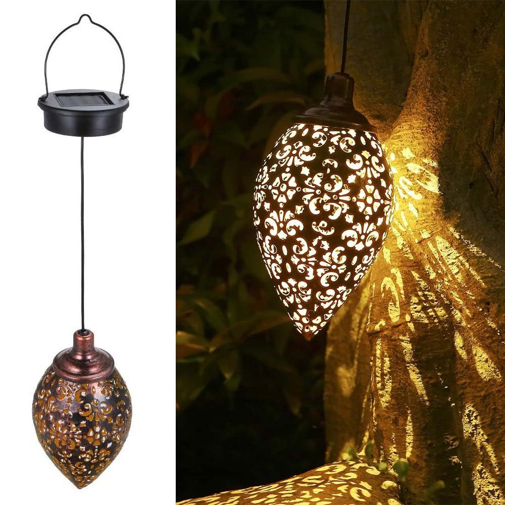 MUPOO LED Solarleuchte LED Solarleuchte LED Solarlampen für Außen Hängend, günstig online kaufen